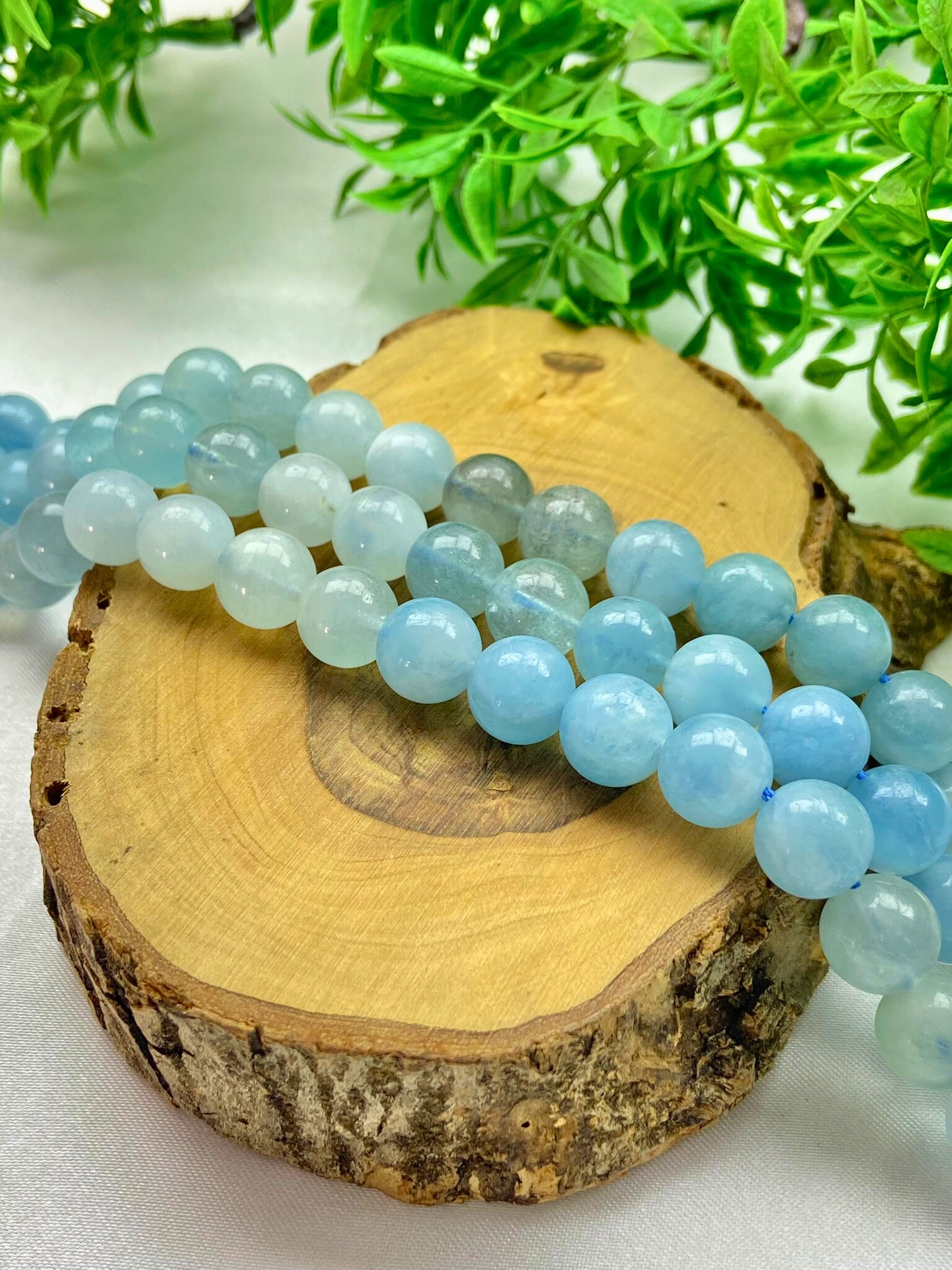 10MM SÜZME AKUAMARİN DİZİ