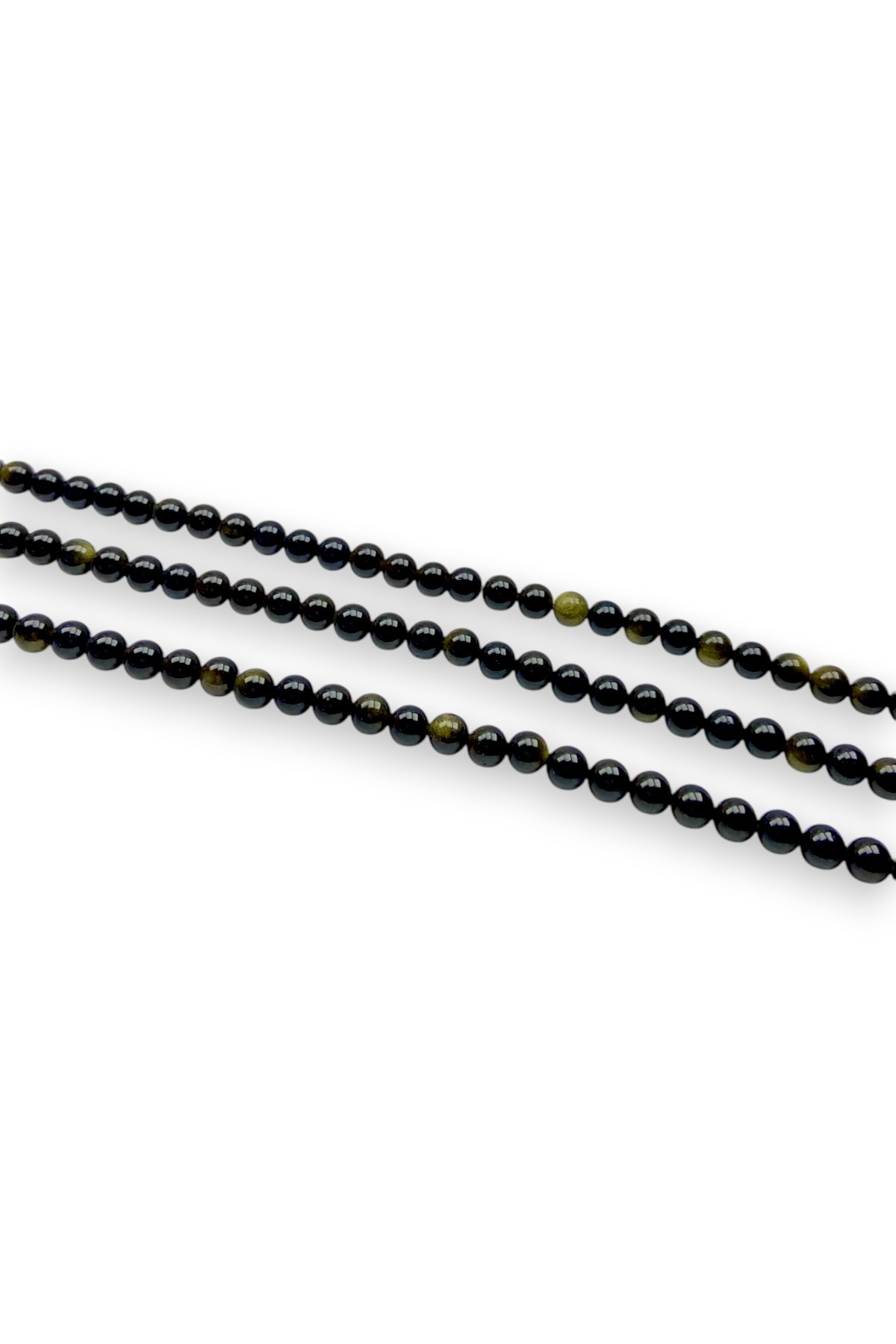 6MM GOLD OBSİDYEN DİZİ