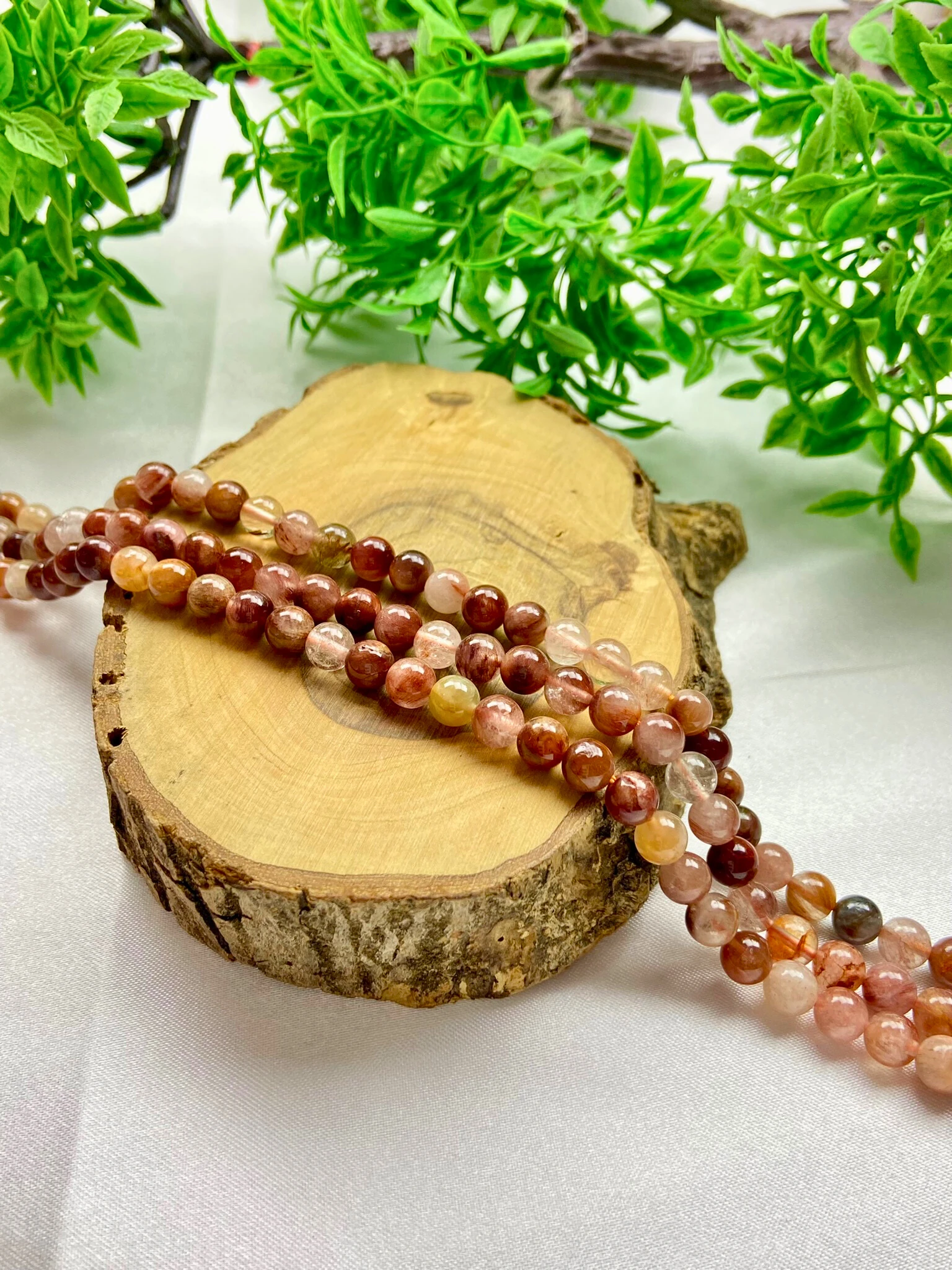 6MM BAKIR RUTİLLİ KUVARS DİZİ