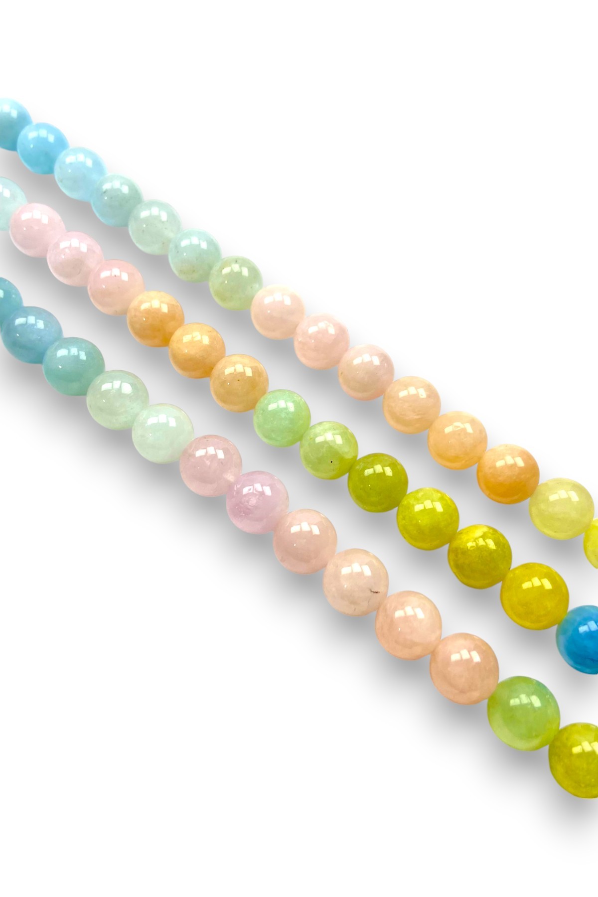 8MM RAİNBOW MORGANİT DİZİ