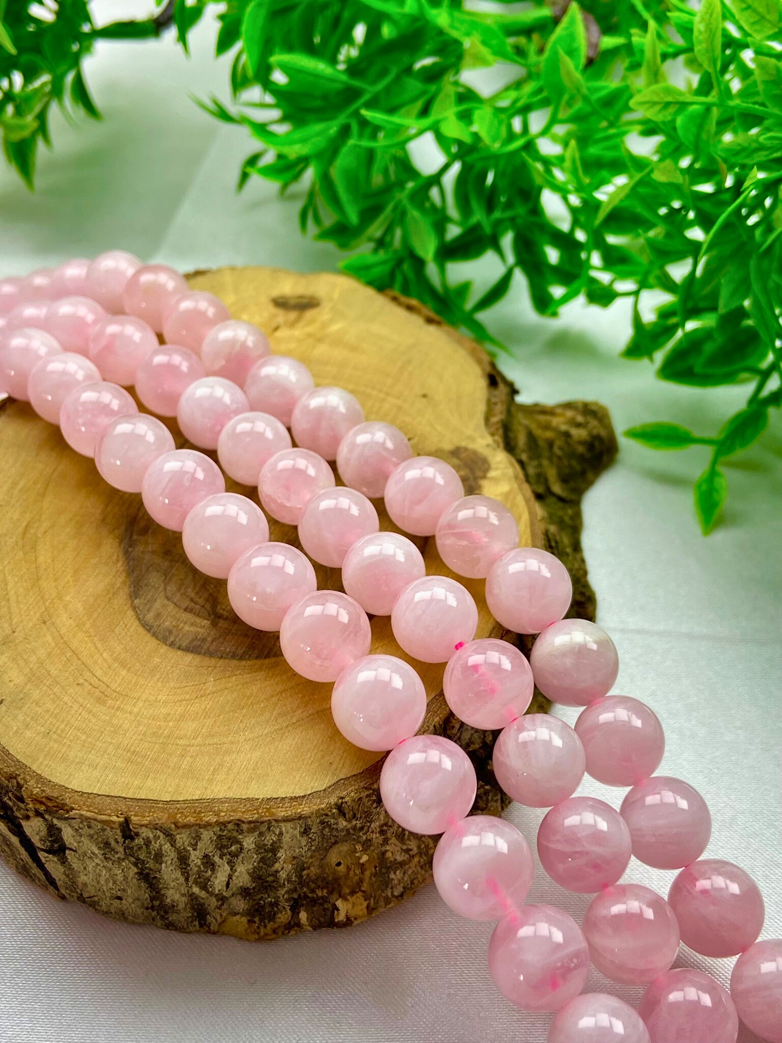 10MM MADAGASKAR PEMBE KUVARS DİZİ
