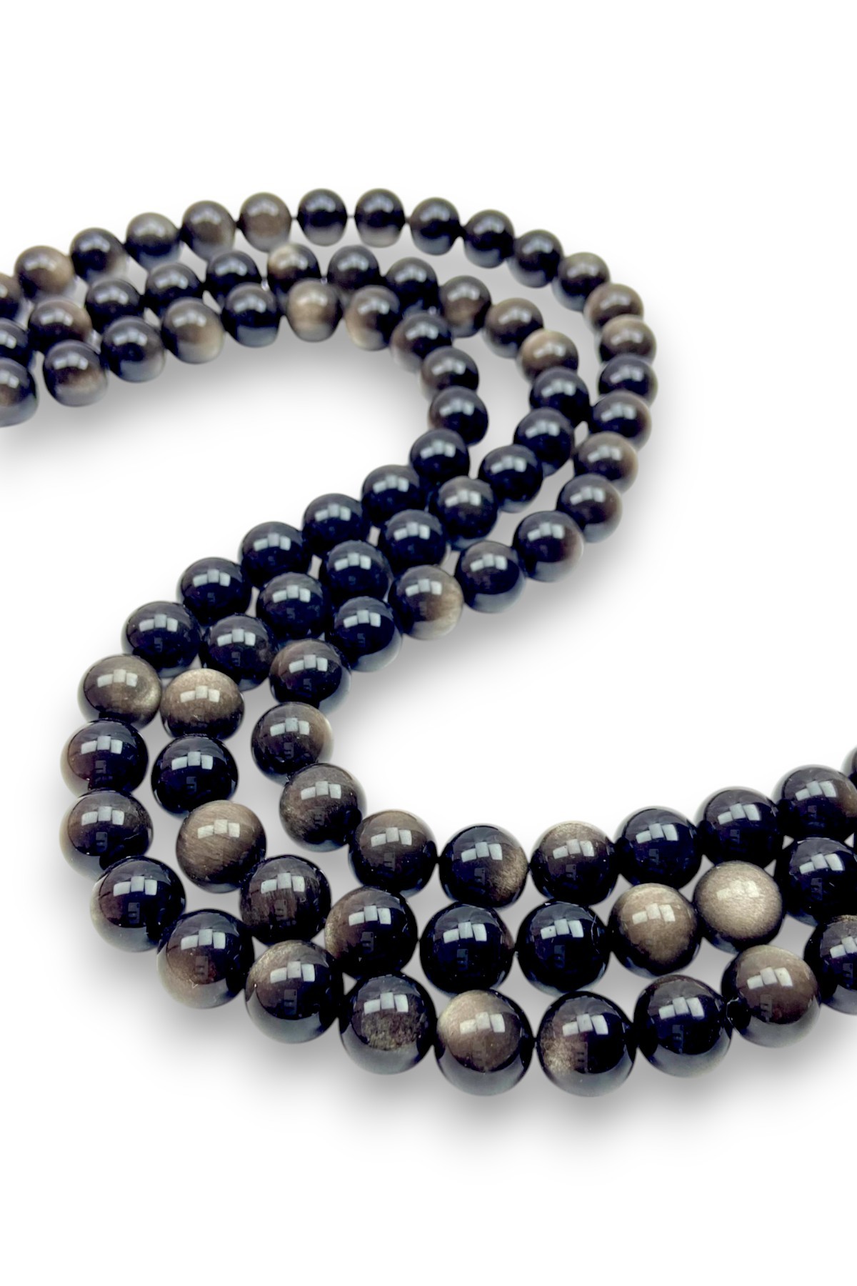10MM SİLVER OBSİDYEN