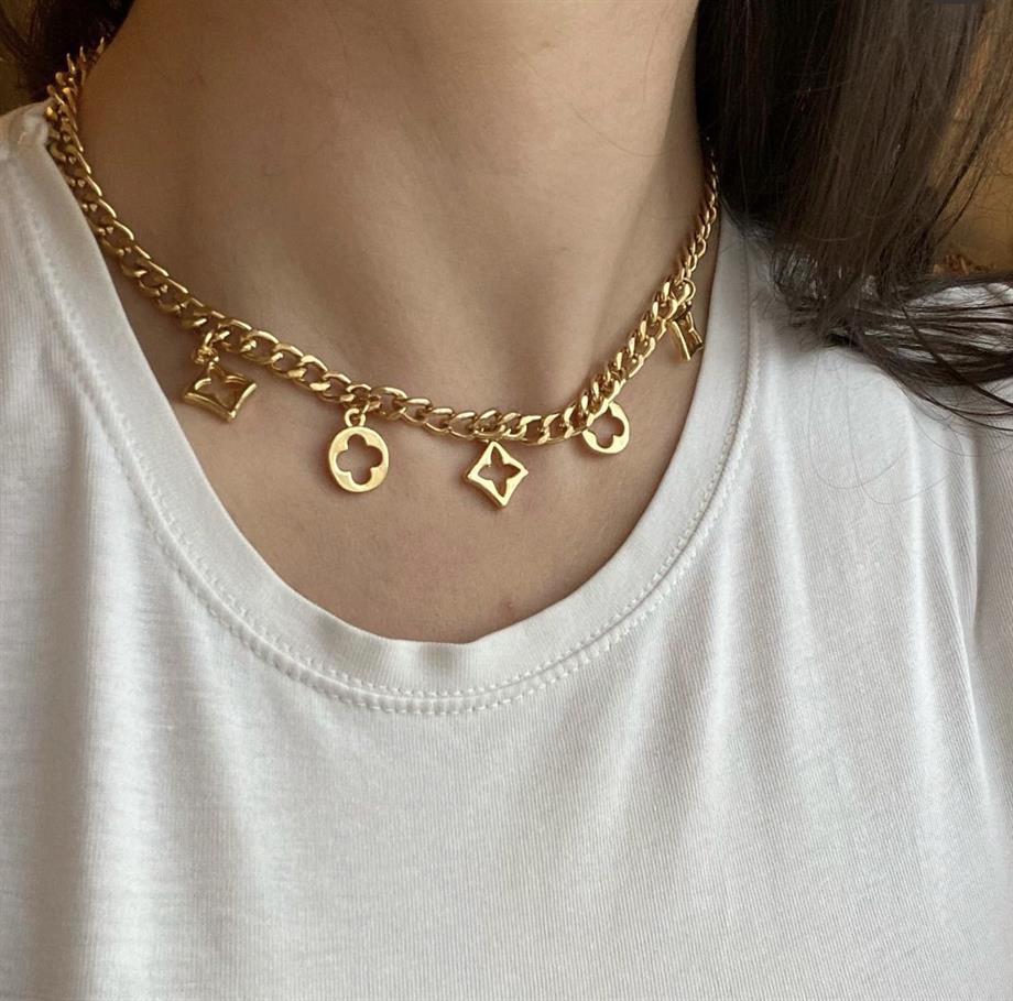Kadın Louis Charm Kolye