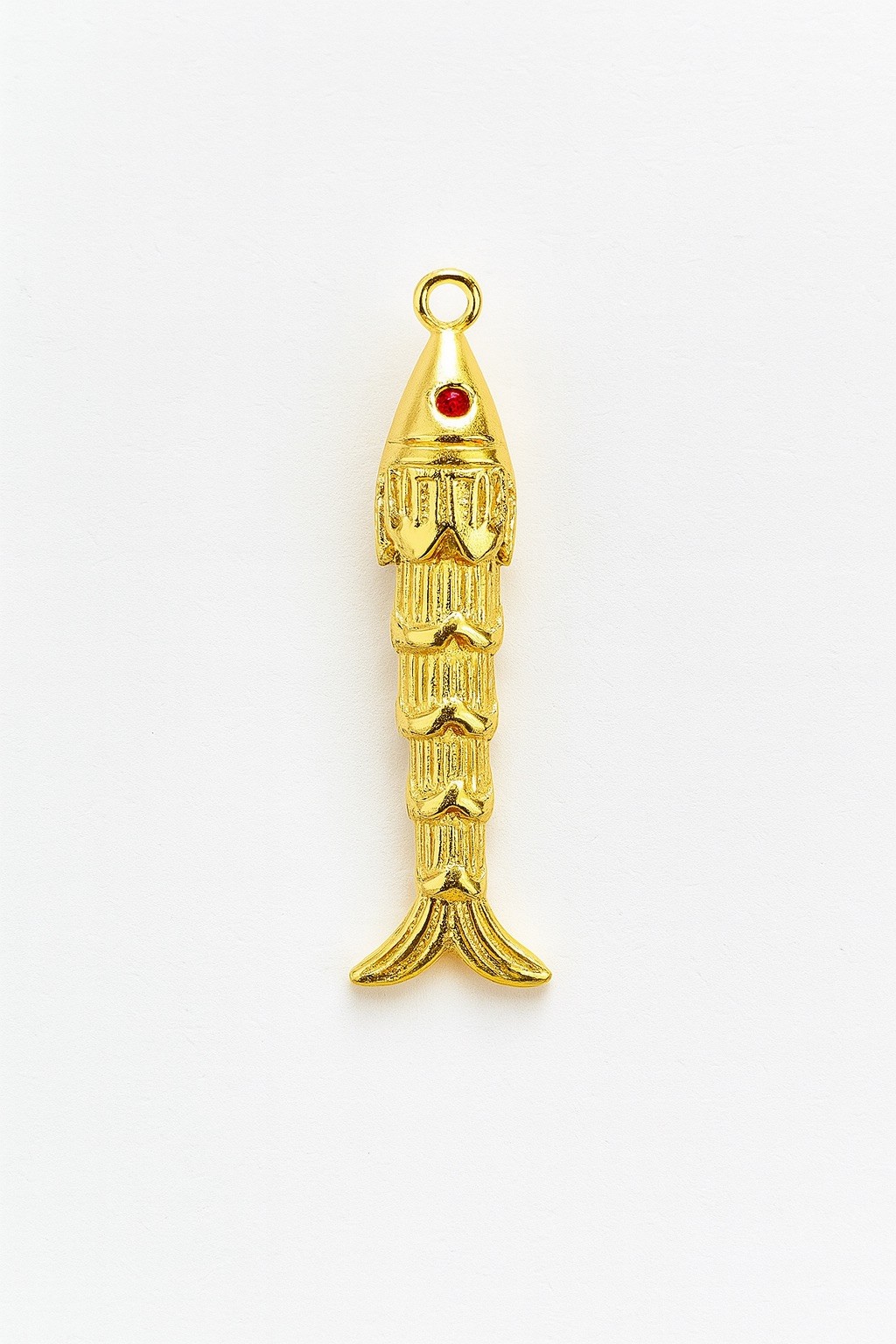 Altın Kaplama Balık Charm