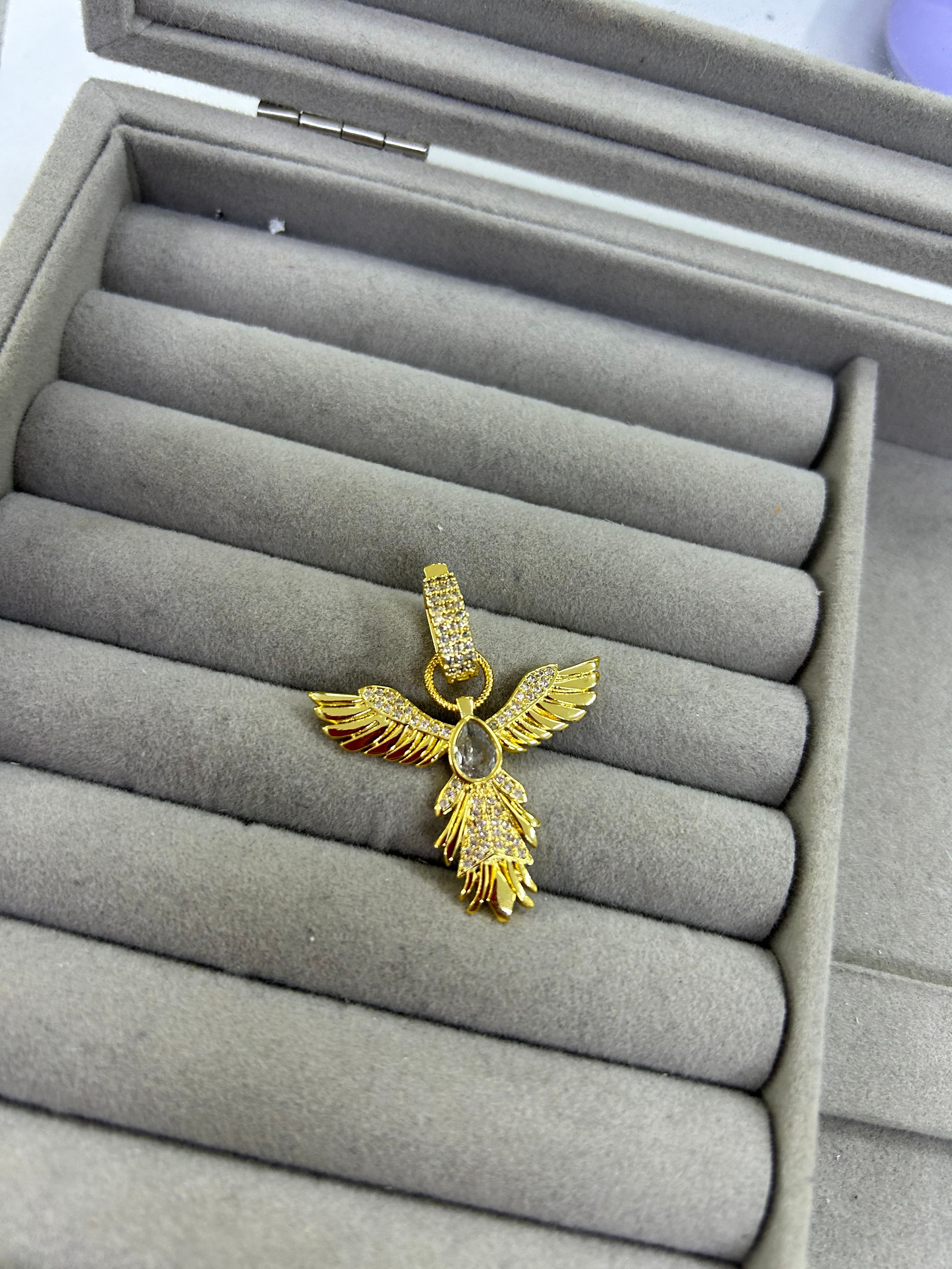 Vip Gold Anka Kuşu Charm 