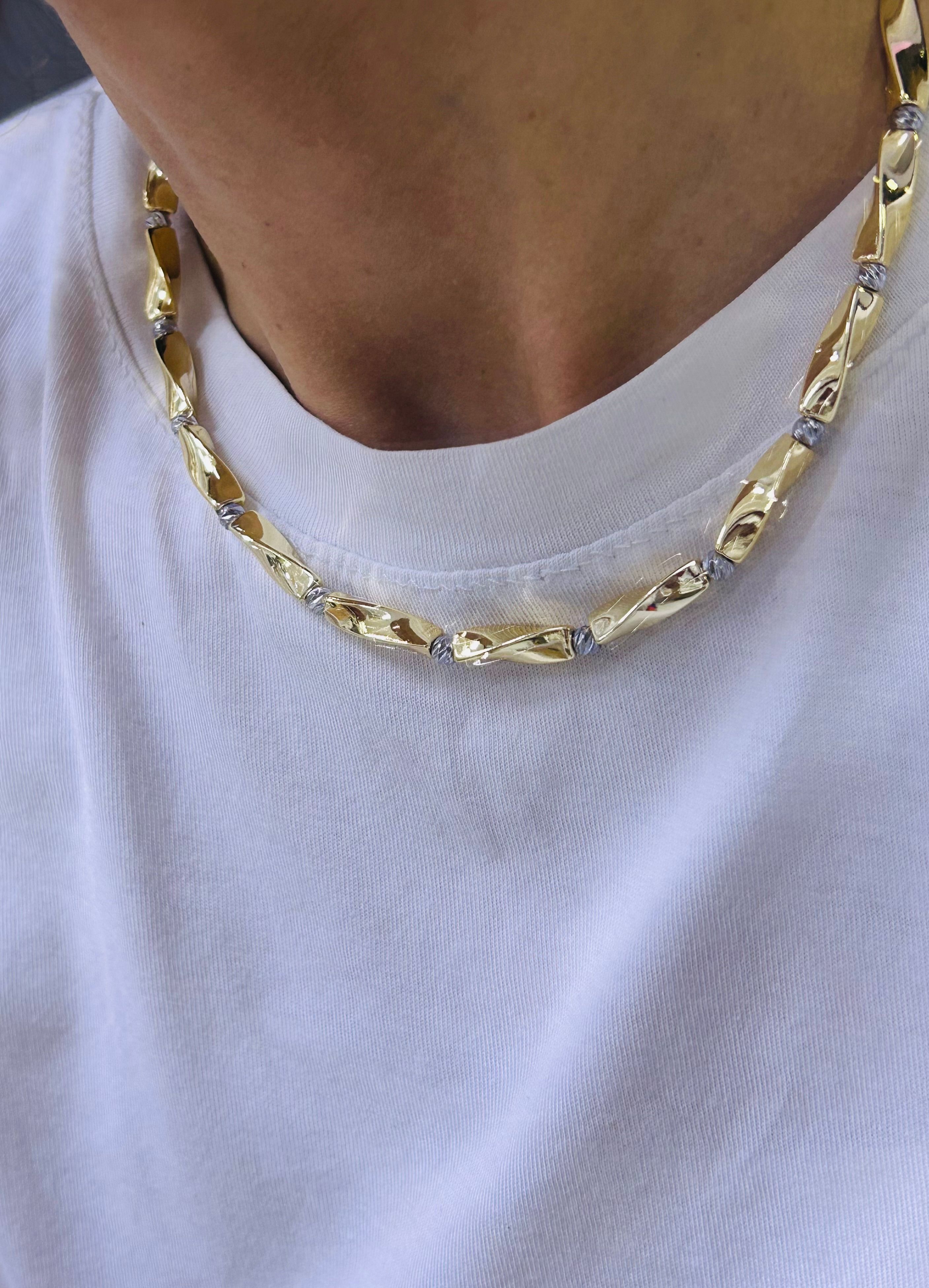 Vip Gold Kemik Dorika Kolye