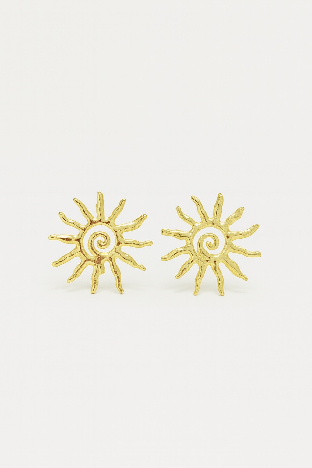 Gold Güneş Küpe