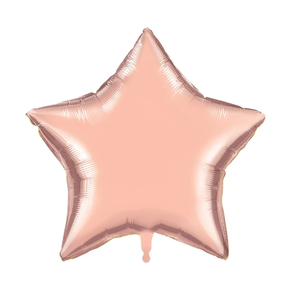 Rose Gold Yıldız Folyo Balon