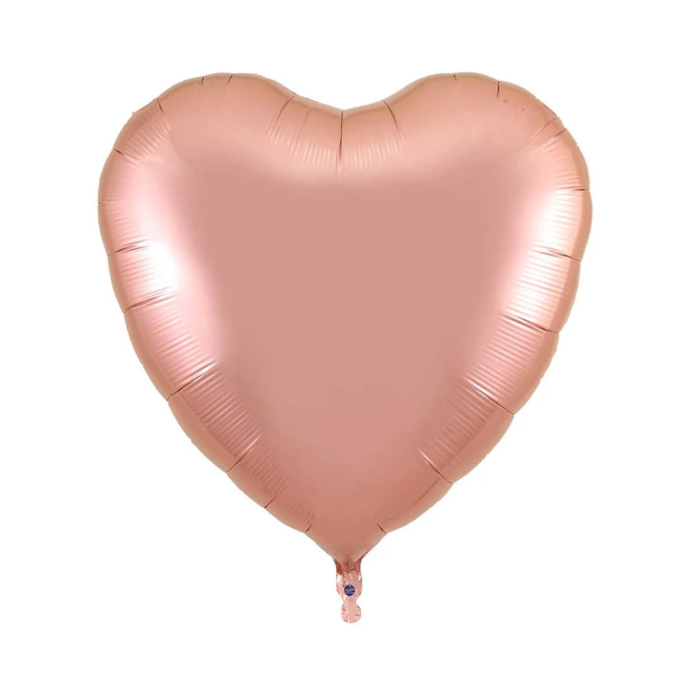 Rose Gold Kalp Folyo Balon