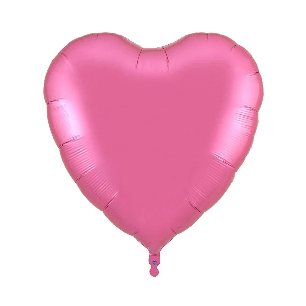 Pembe Kalp Folyo Balon