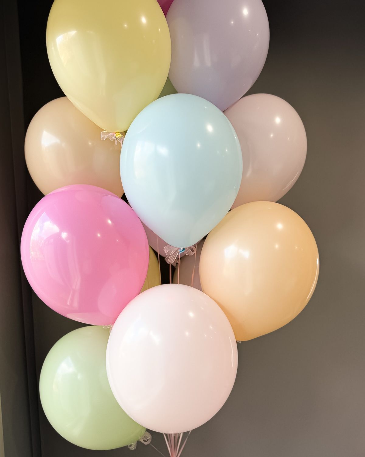 12Li Uçan Makaron Balon Seti