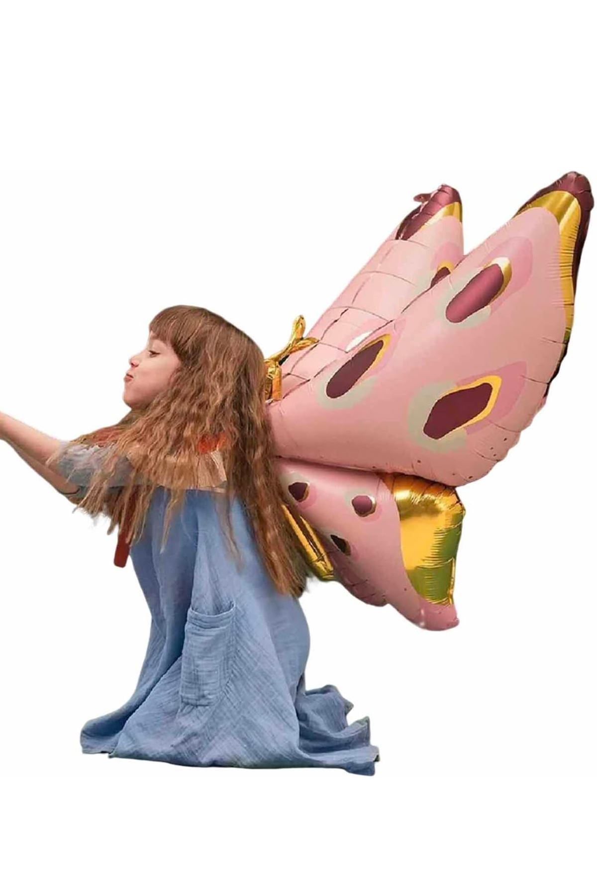 Kanatlı Kelebek Folyo Balon