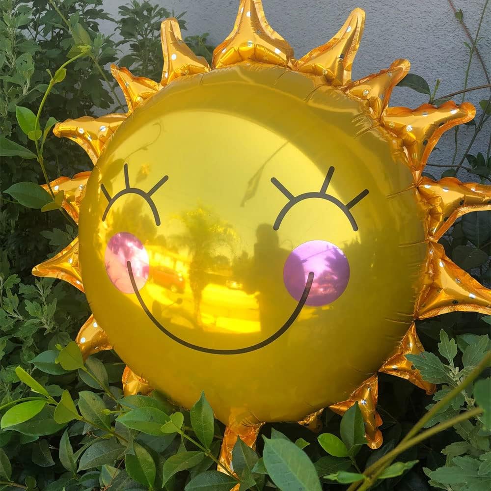 Gülen Güneş Folyo Balon