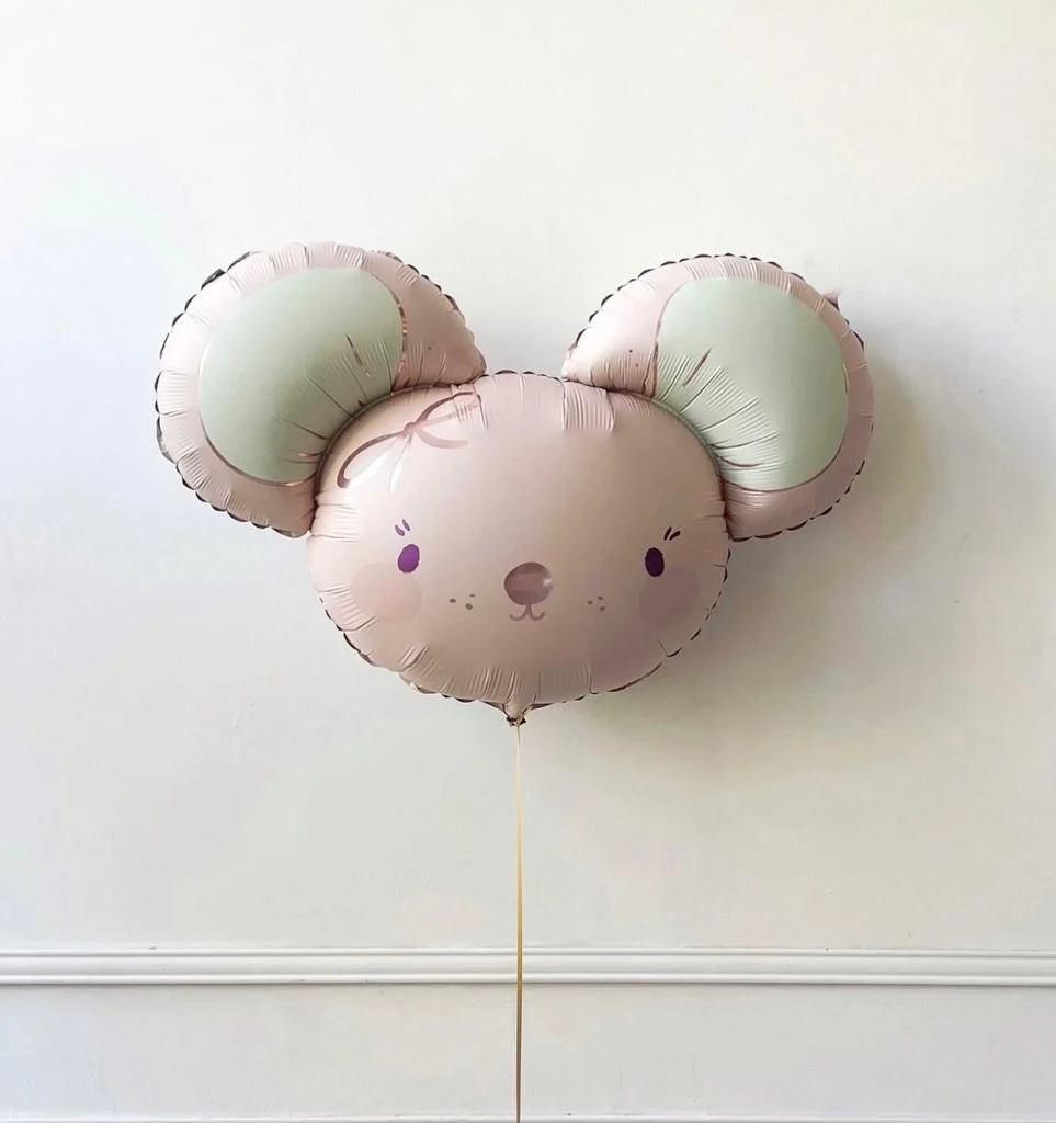 Pembe Fare Folyo Balon