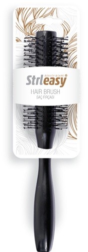 STRLEASY 6735 PLASTİK UÇLU FÖN FIRÇASI- ORTA BOY