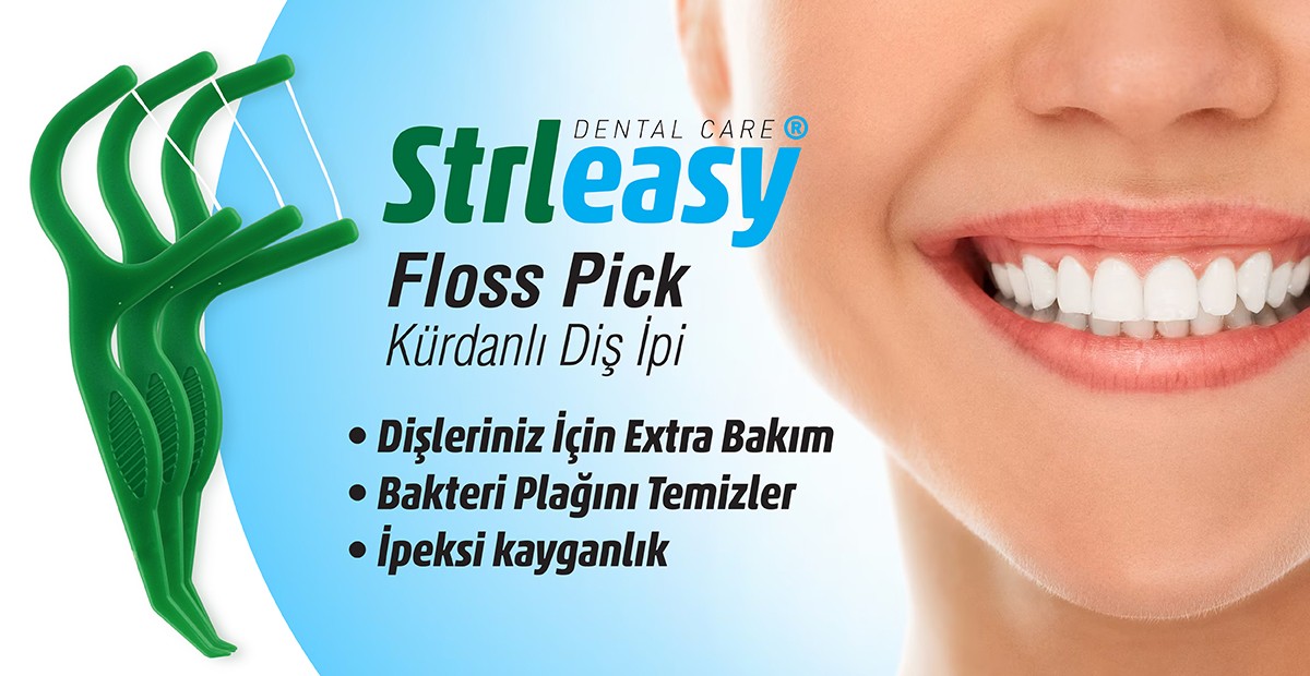 STRLEASY 6032 KÜRDANLI DİŞ İPİ 32'li