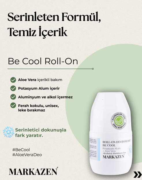 🌞 Markazen Be Cool Roll-on Deodorant