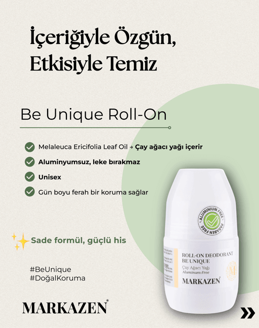 Markazen Be Unique Roll-on Deodorant