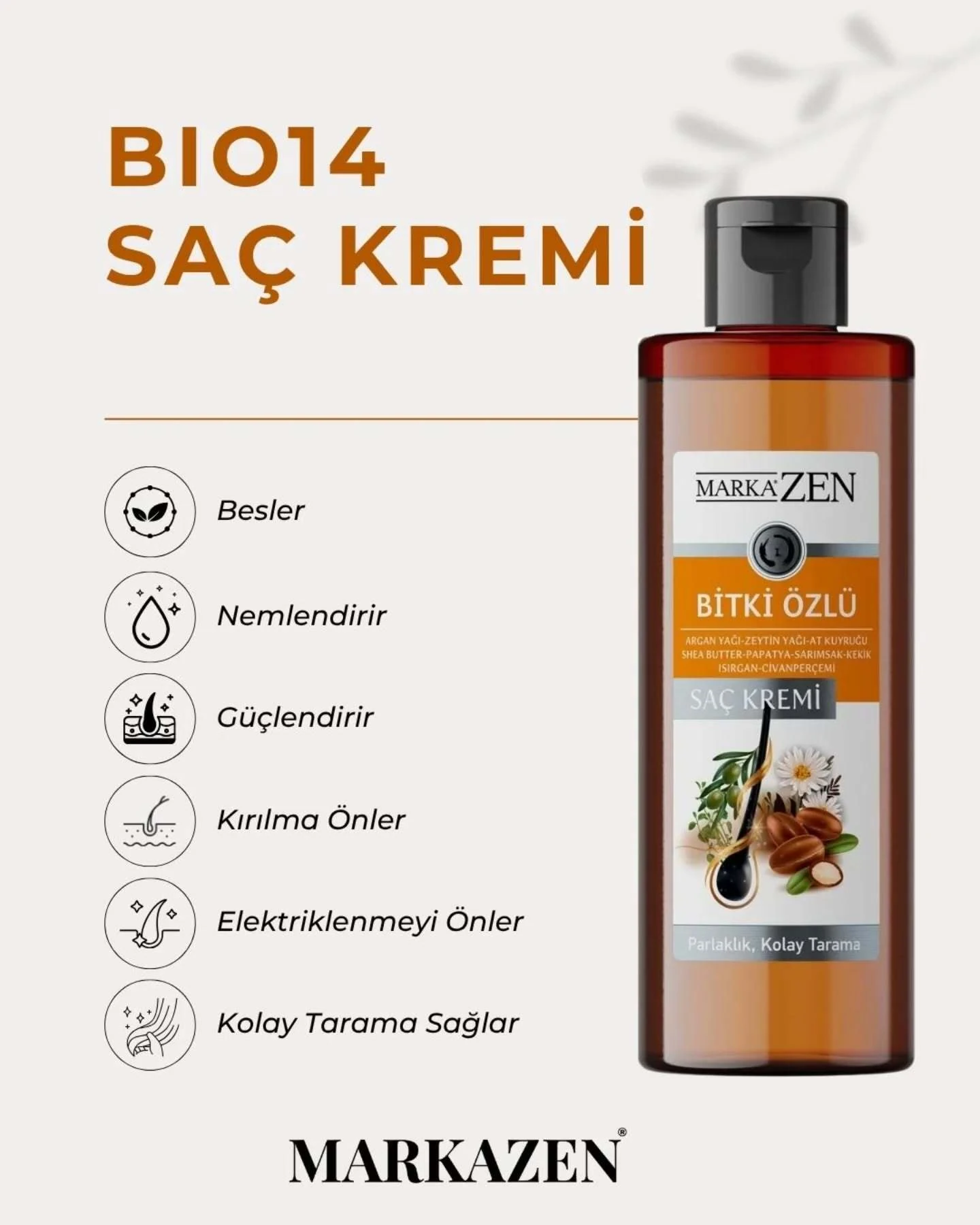 Markazen Bio14 Saç Kremi