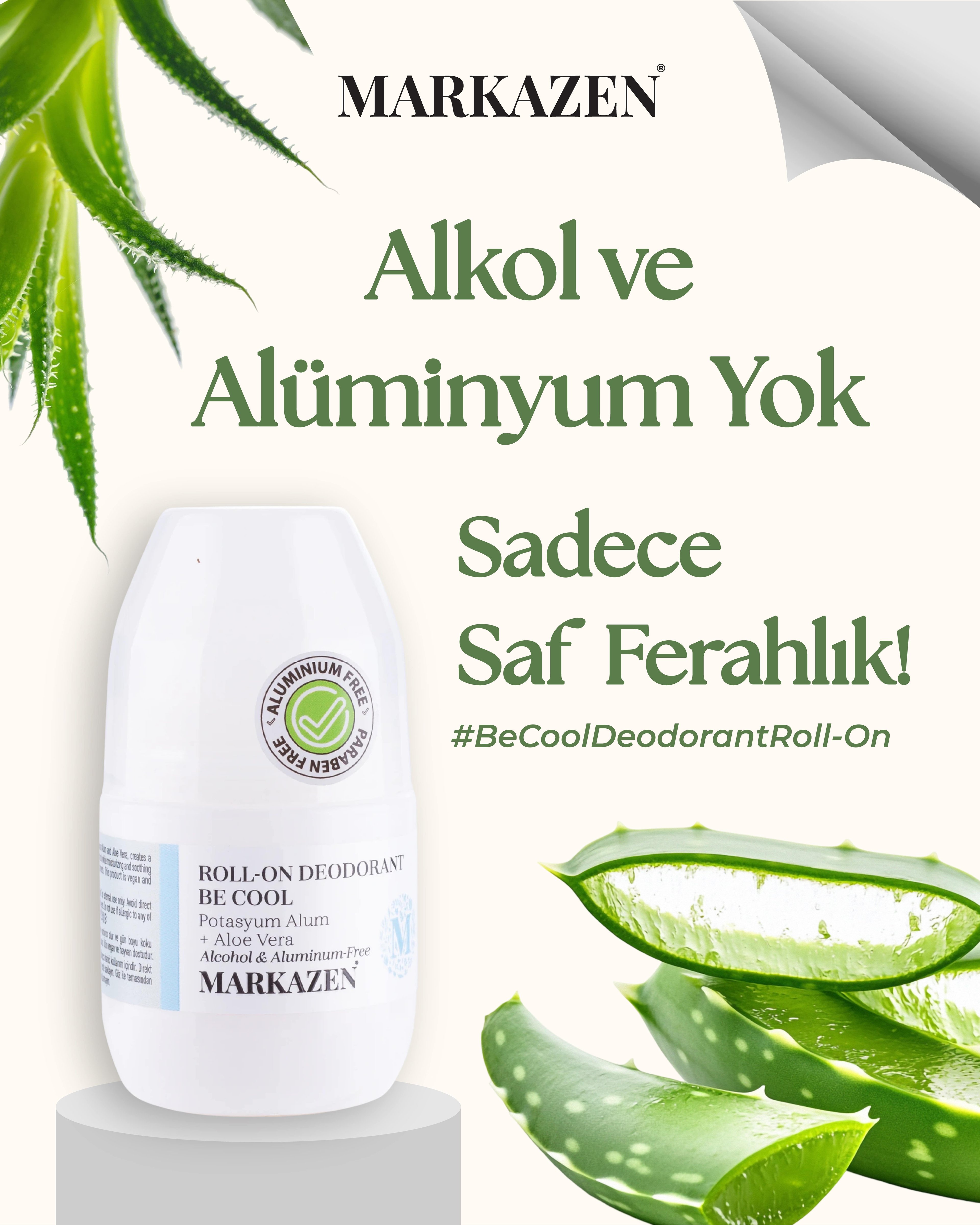 🌞 Markazen Be Cool Roll-on Deodorant