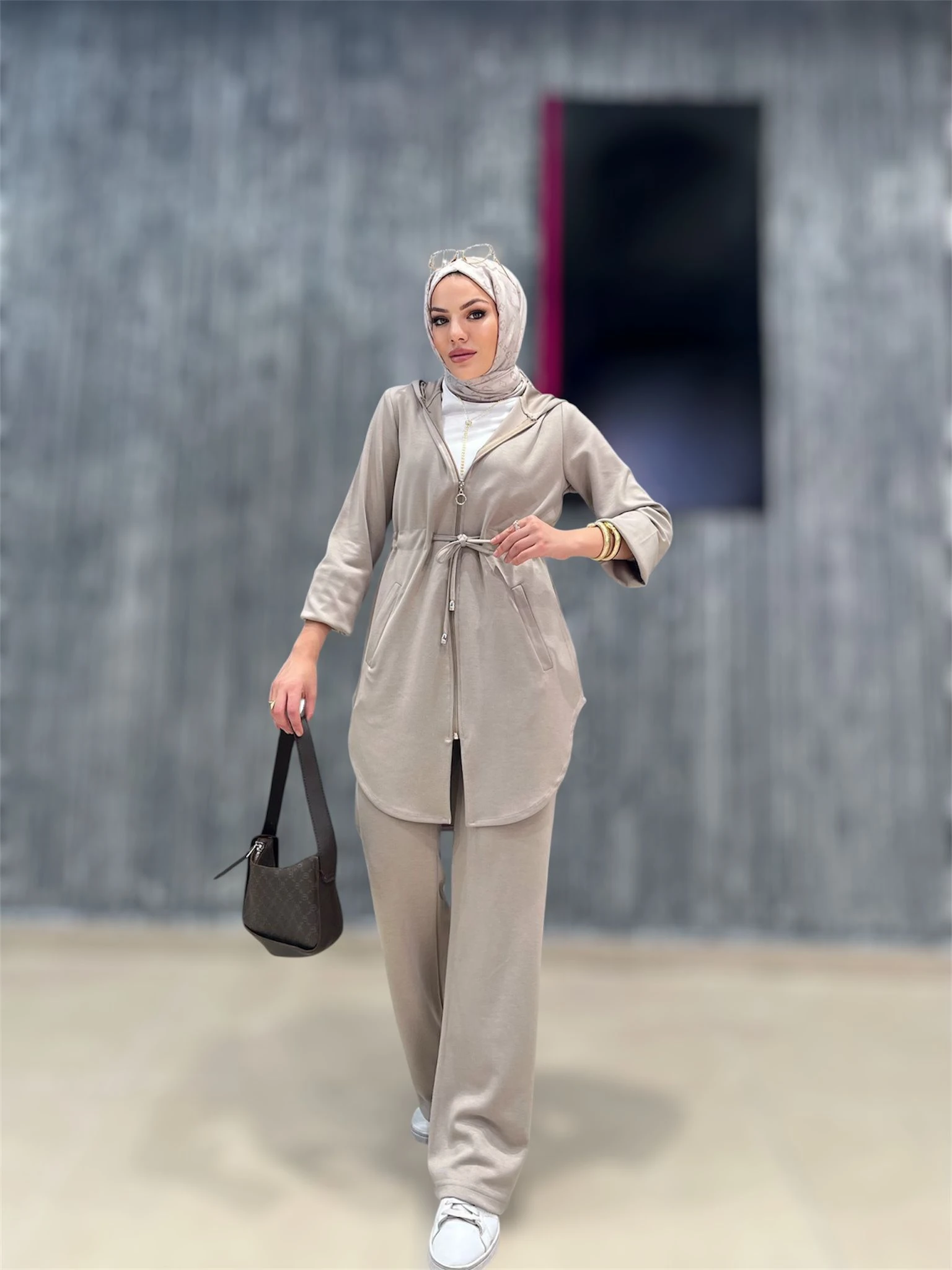 Oysho Kumaş Pantolonlu Takım