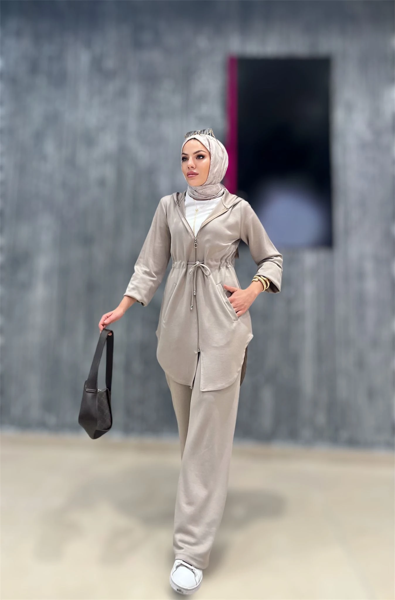 Oysho Kumaş Pantolonlu Takım