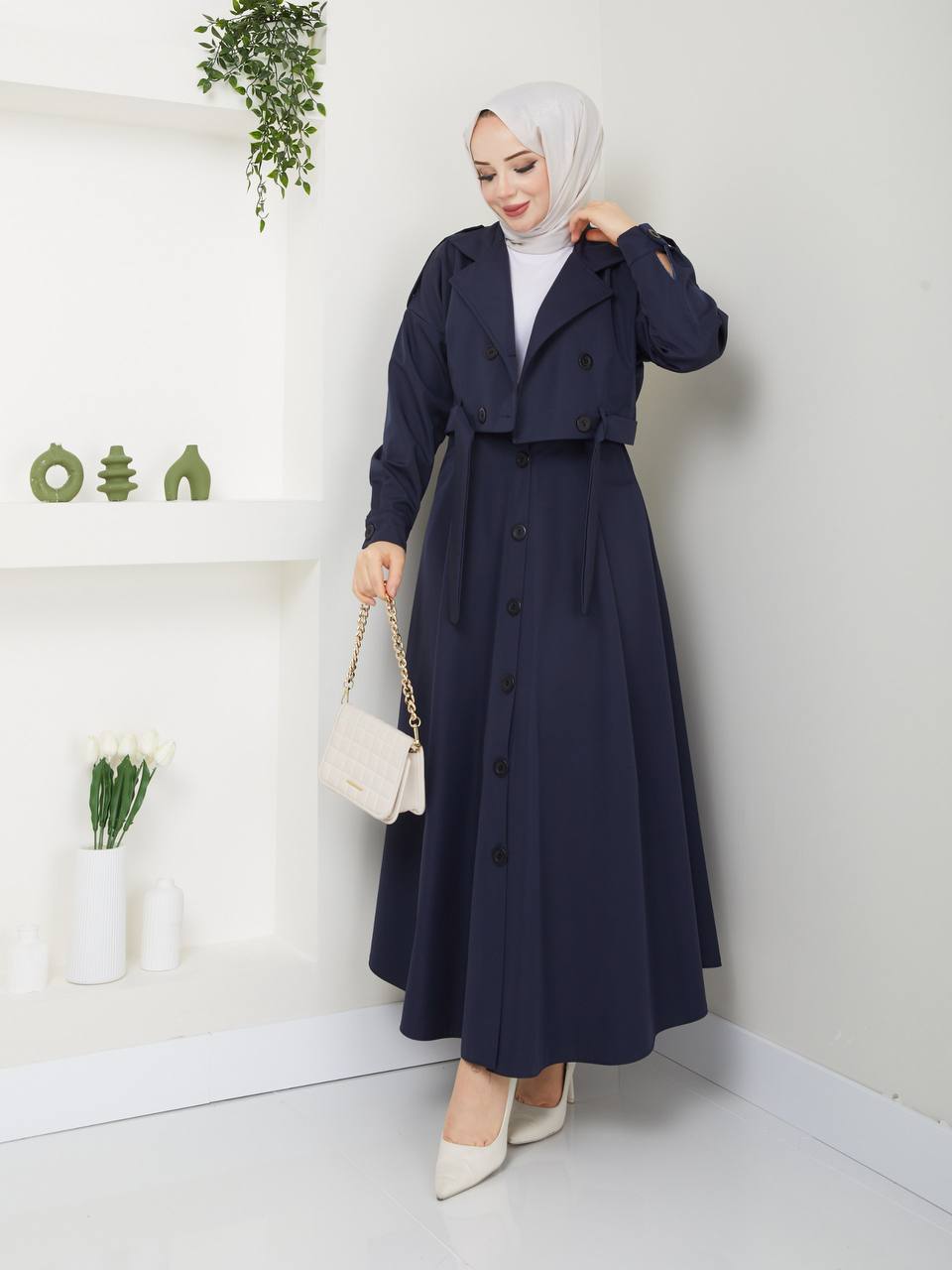 Trenç Takım (Kısa Ceketli)