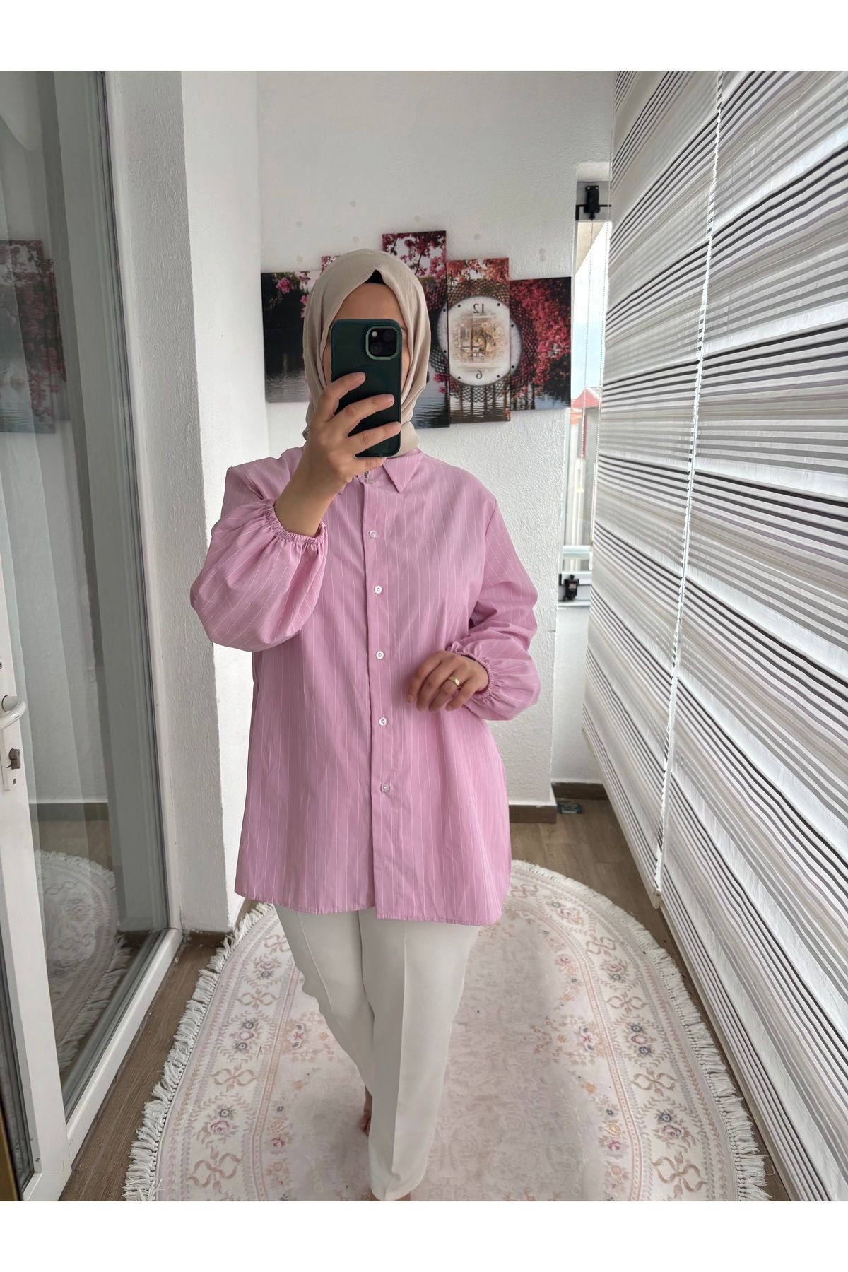 Pembe Ada Gömlek