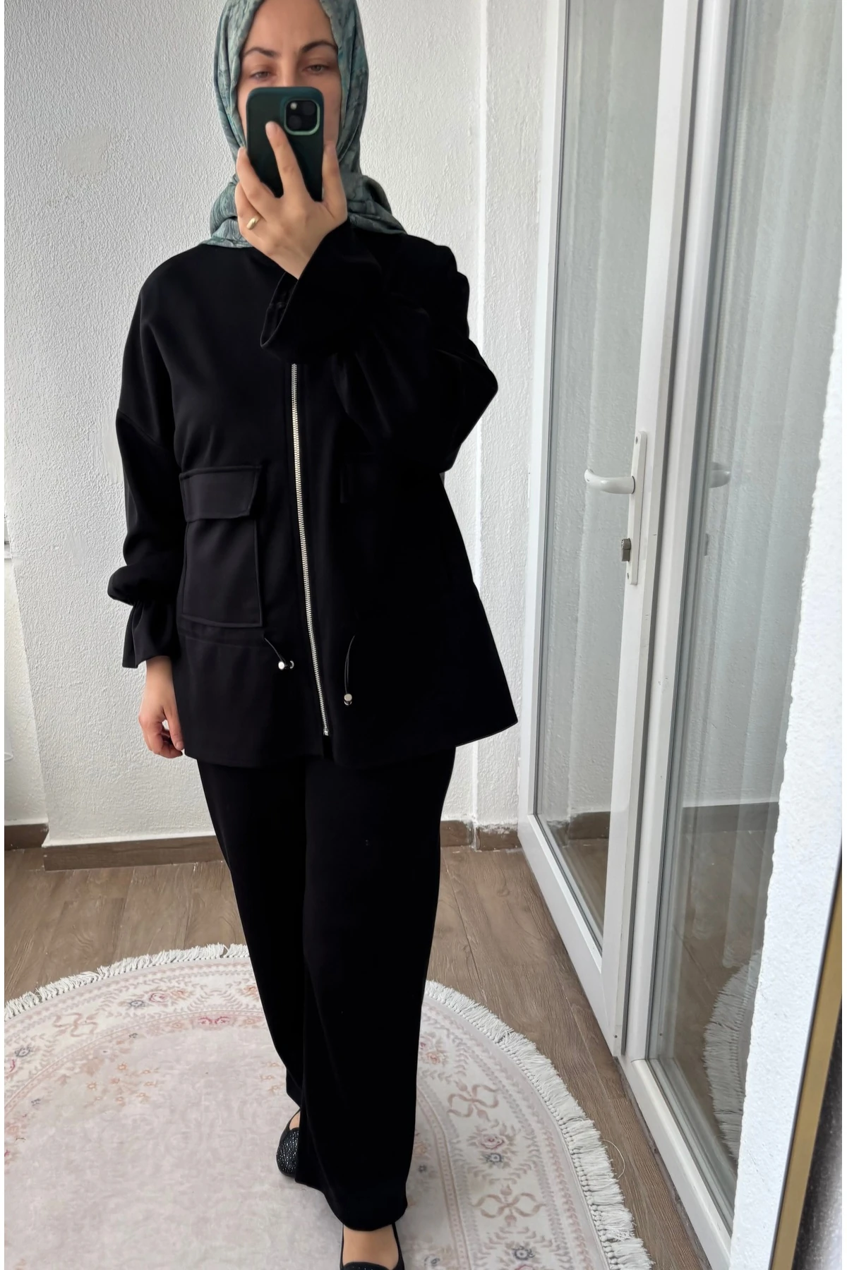 Kolları Fırfırlı İkili Takım