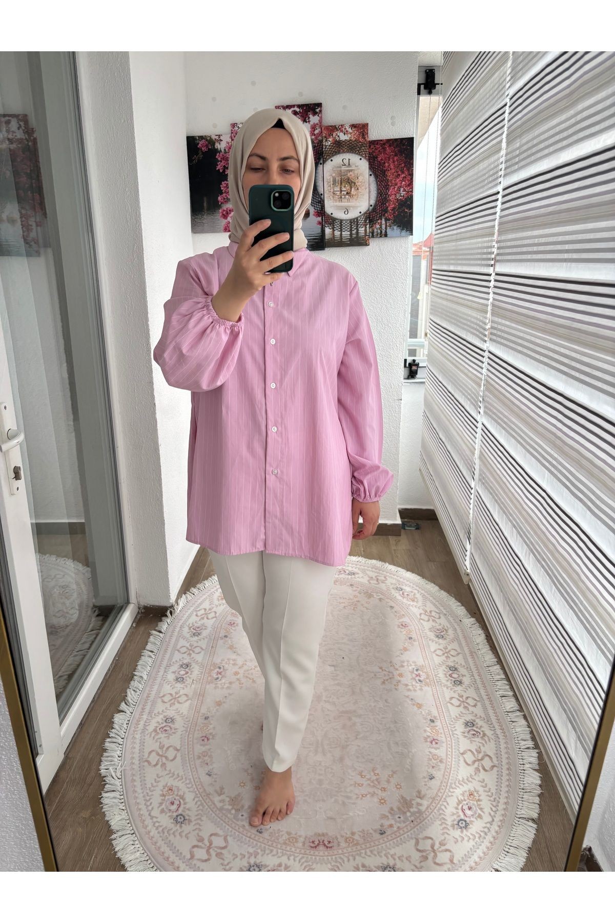 Pembe Ada Gömlek