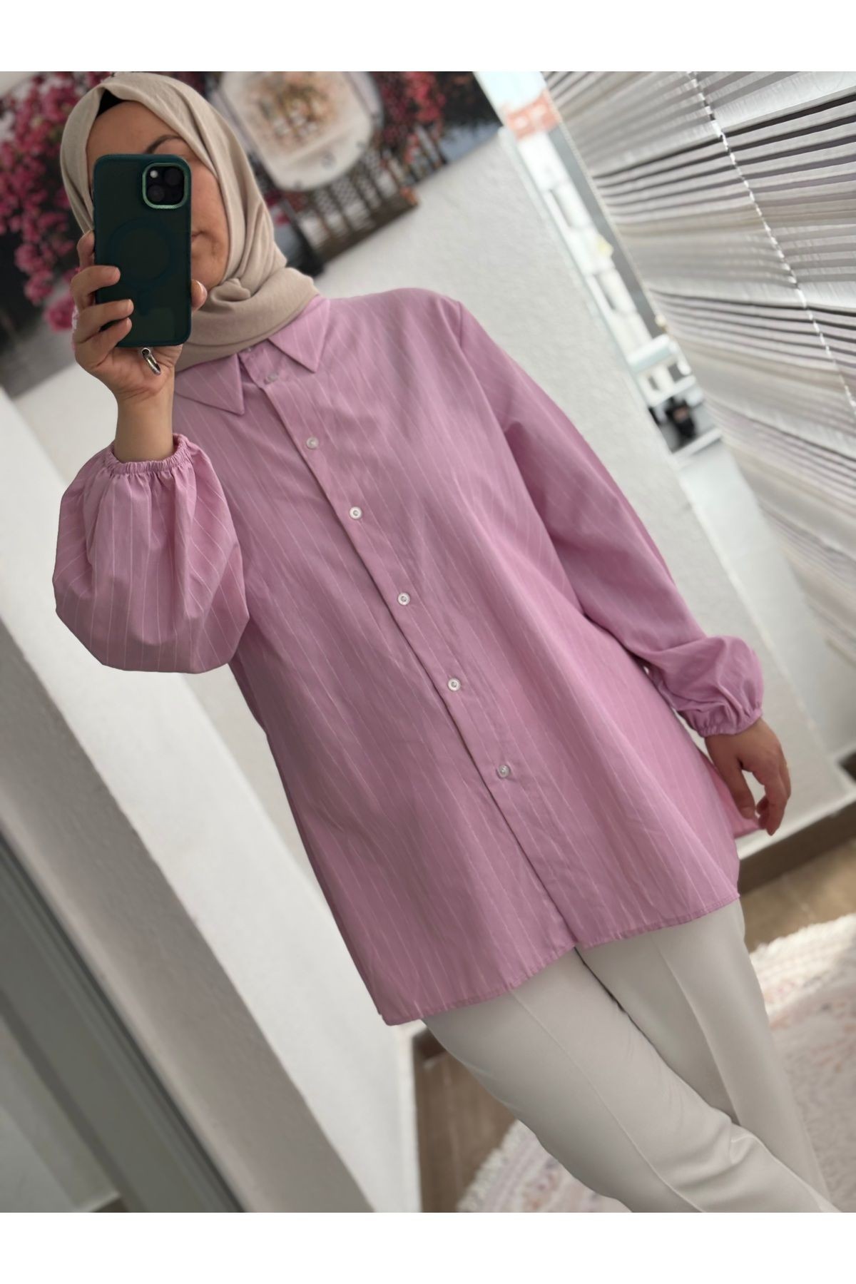 Pembe Ada Gömlek