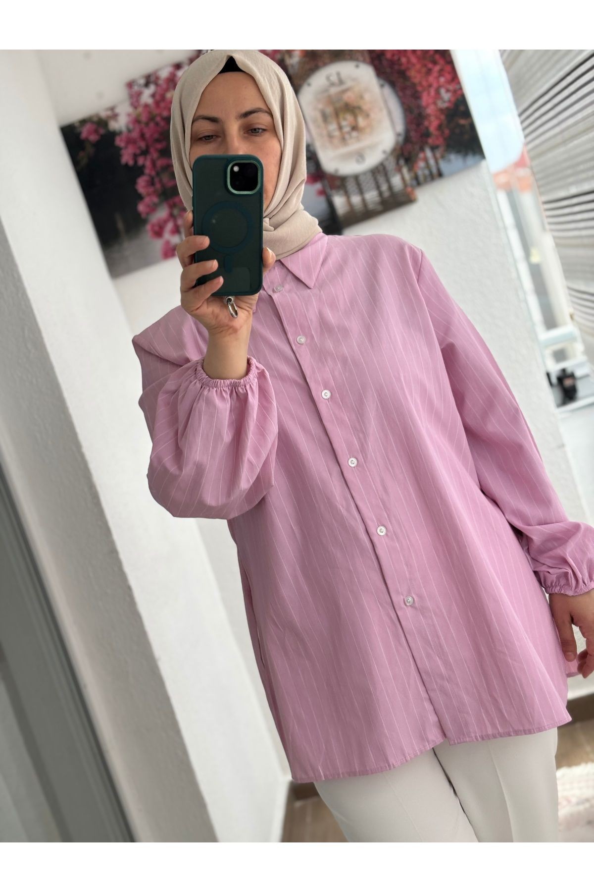 Pembe Ada Gömlek