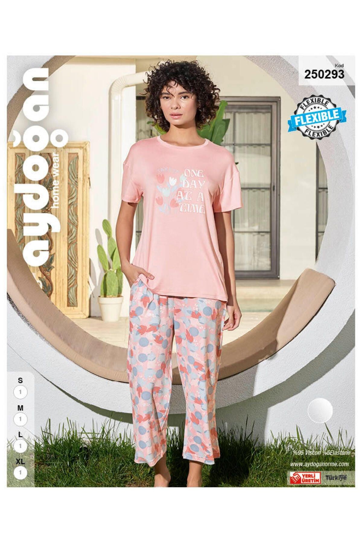 Kadın Kapri Pijama Takım 250293