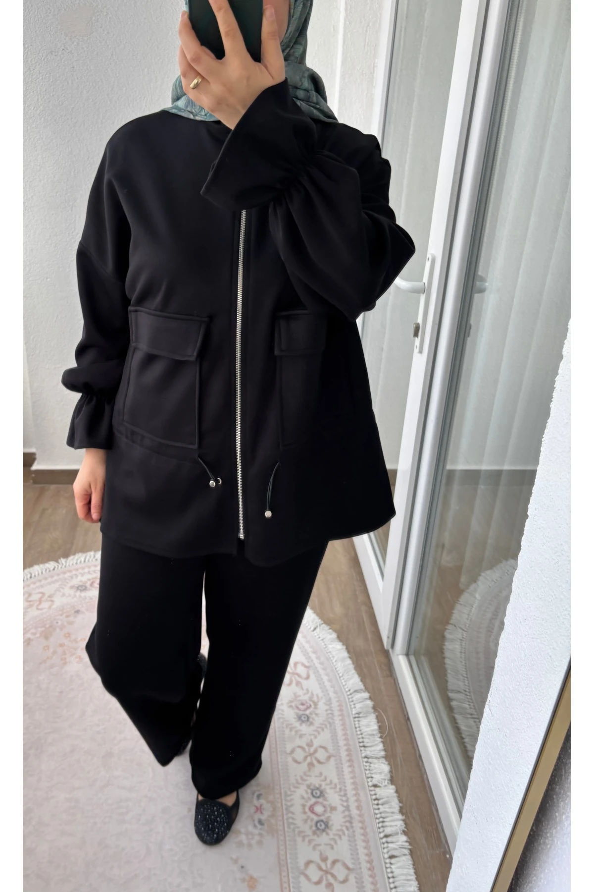 Kolları Fırfırlı İkili Takım