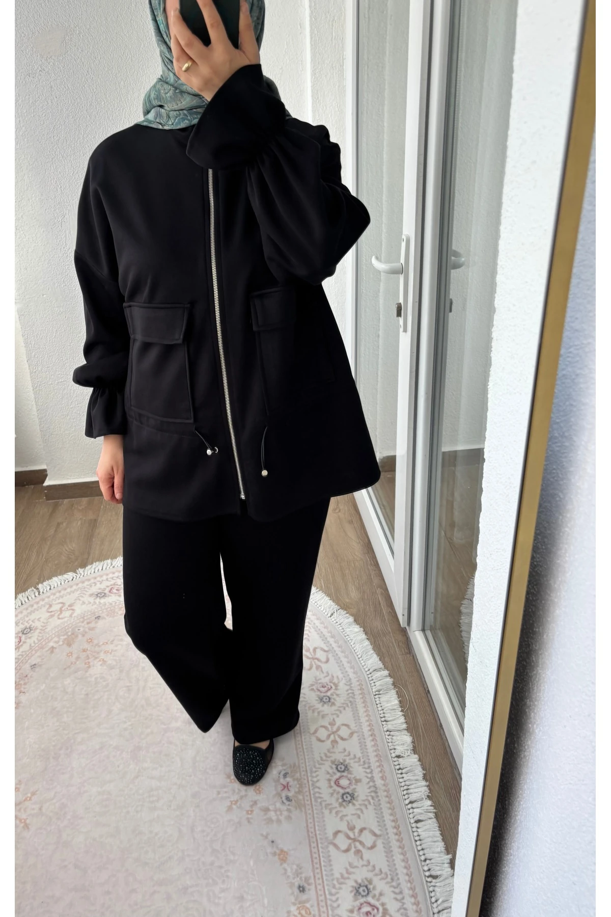 Kolları Fırfırlı İkili Takım