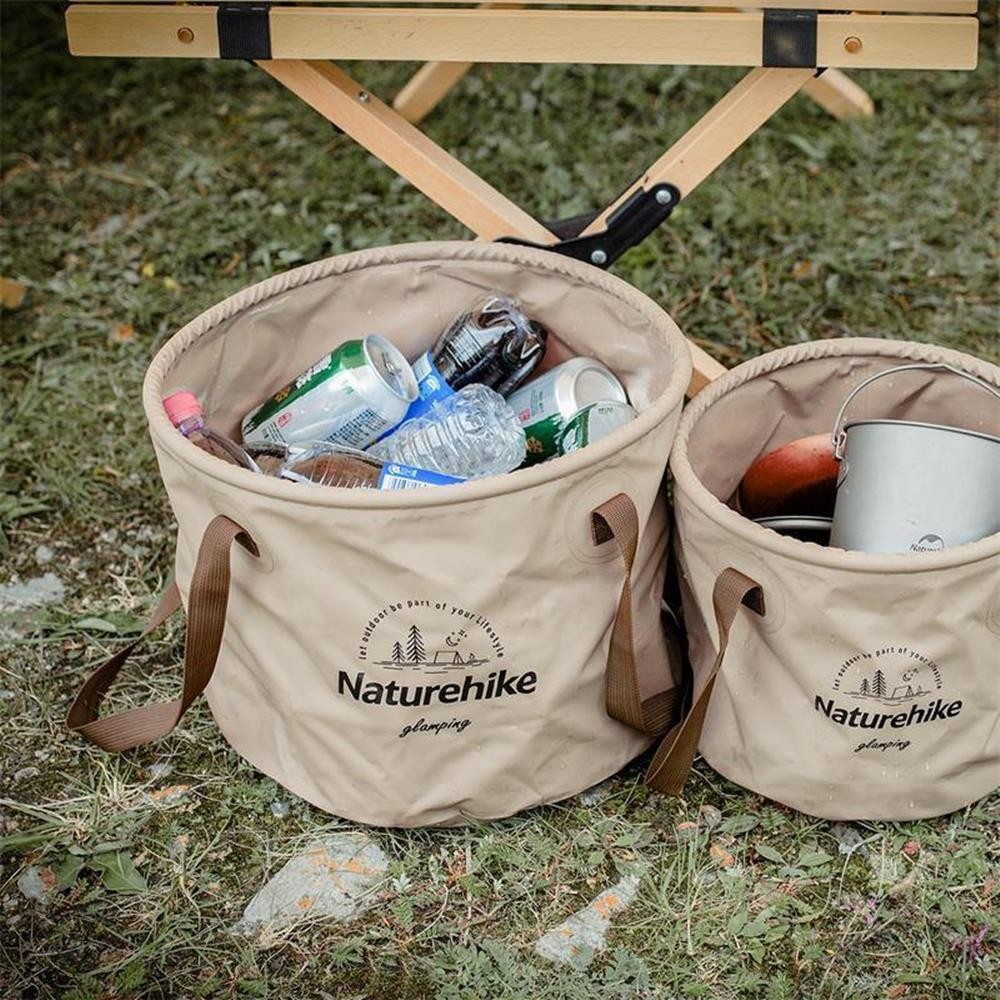 Naturehike Katlanabilir Su Geçirmez Yuvarlak Kamp Kovası