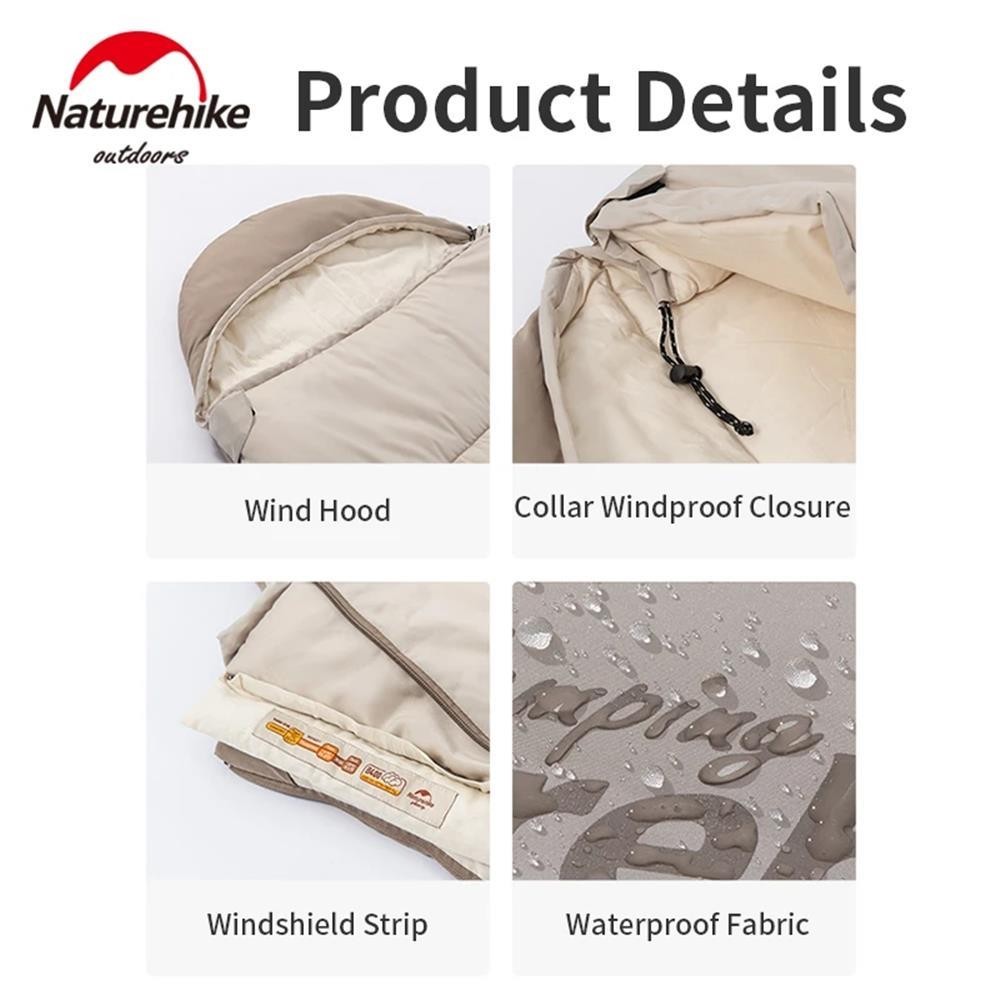 Naturehike Feeder B180 Cotton Uyku Tulumu -8°C