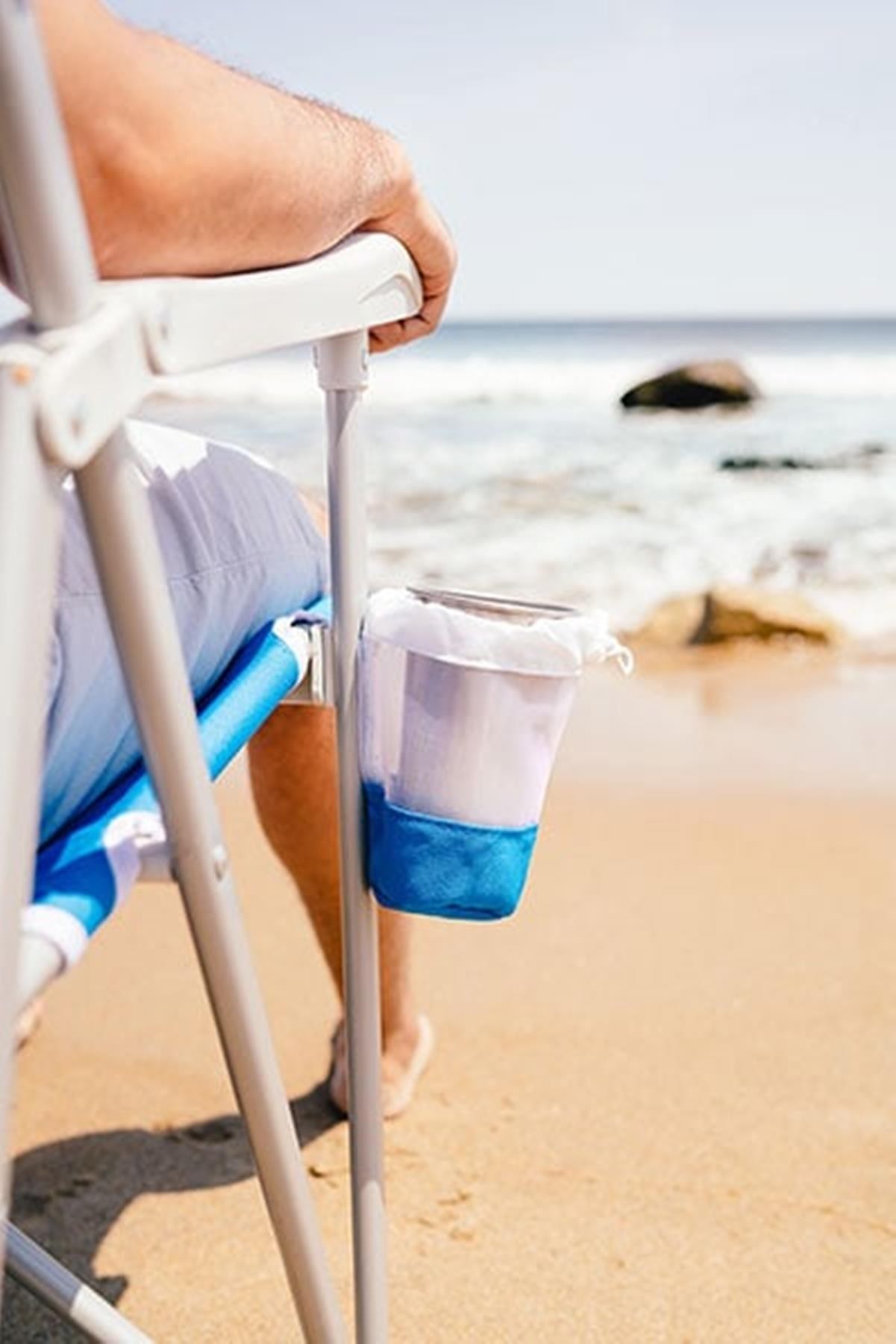 Gci Outdoor SunShade Captain's Chair Güneşlikli  Katlanır Plaj Sandalyesi