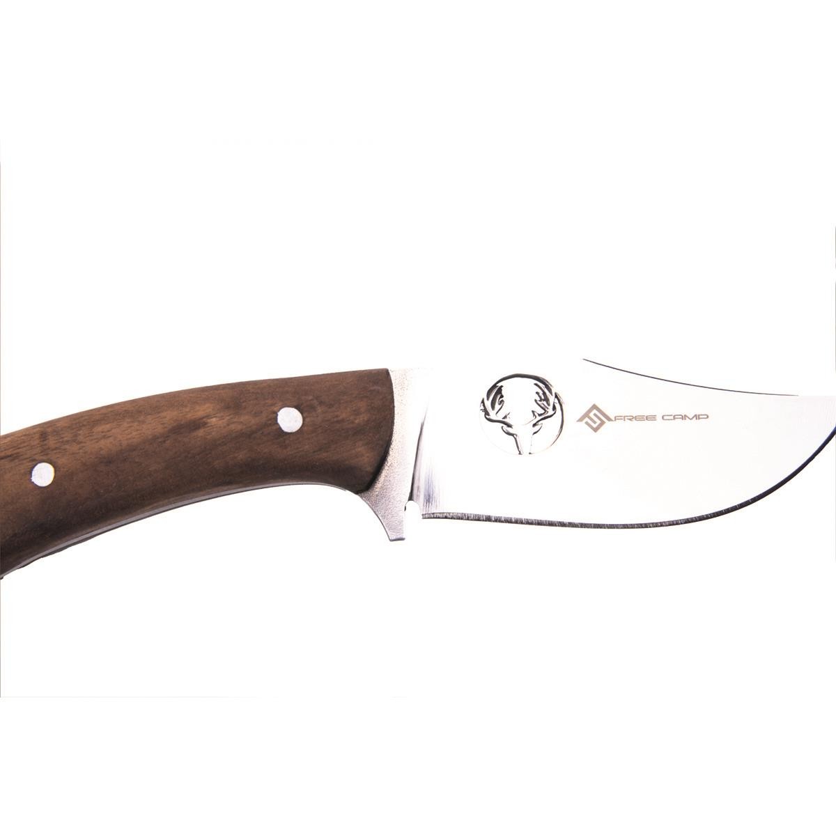 FreeCamp 4116 Geyik Baskılı Büyük Boy 12cm Av Bıçağı