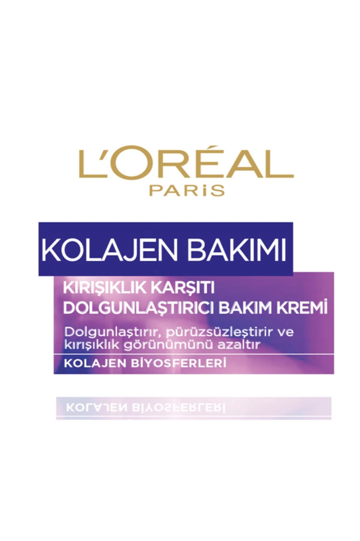 Kolajen Bakımı Kırışıklık Karşıtı Günlük Bakım Kremi 50ML