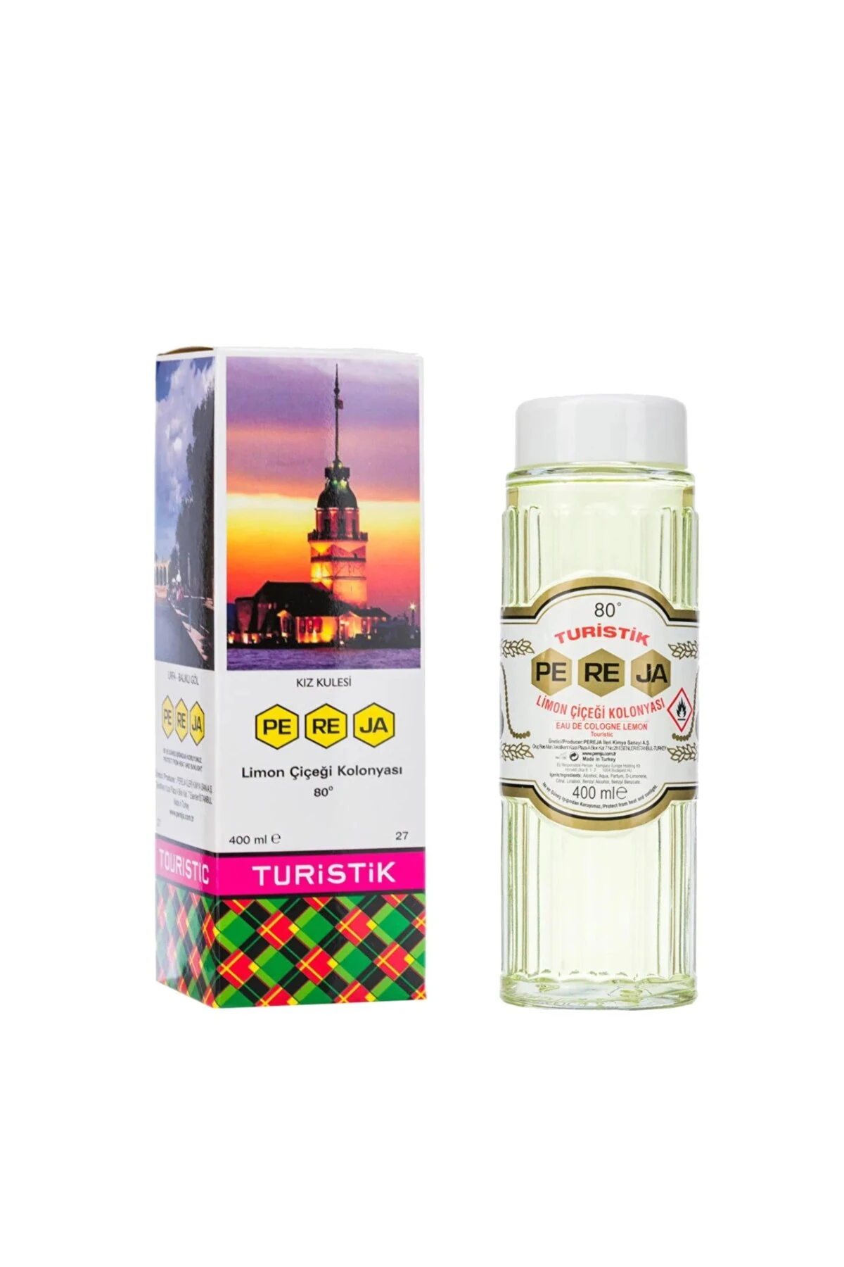 Limon Kolonyası 400 ml Cam Şişe