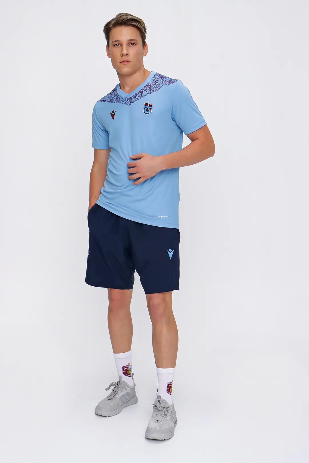 CHEMISE MACRON LIMERICK MAILLOT JERSY T-SHIRT MAGL taille L
