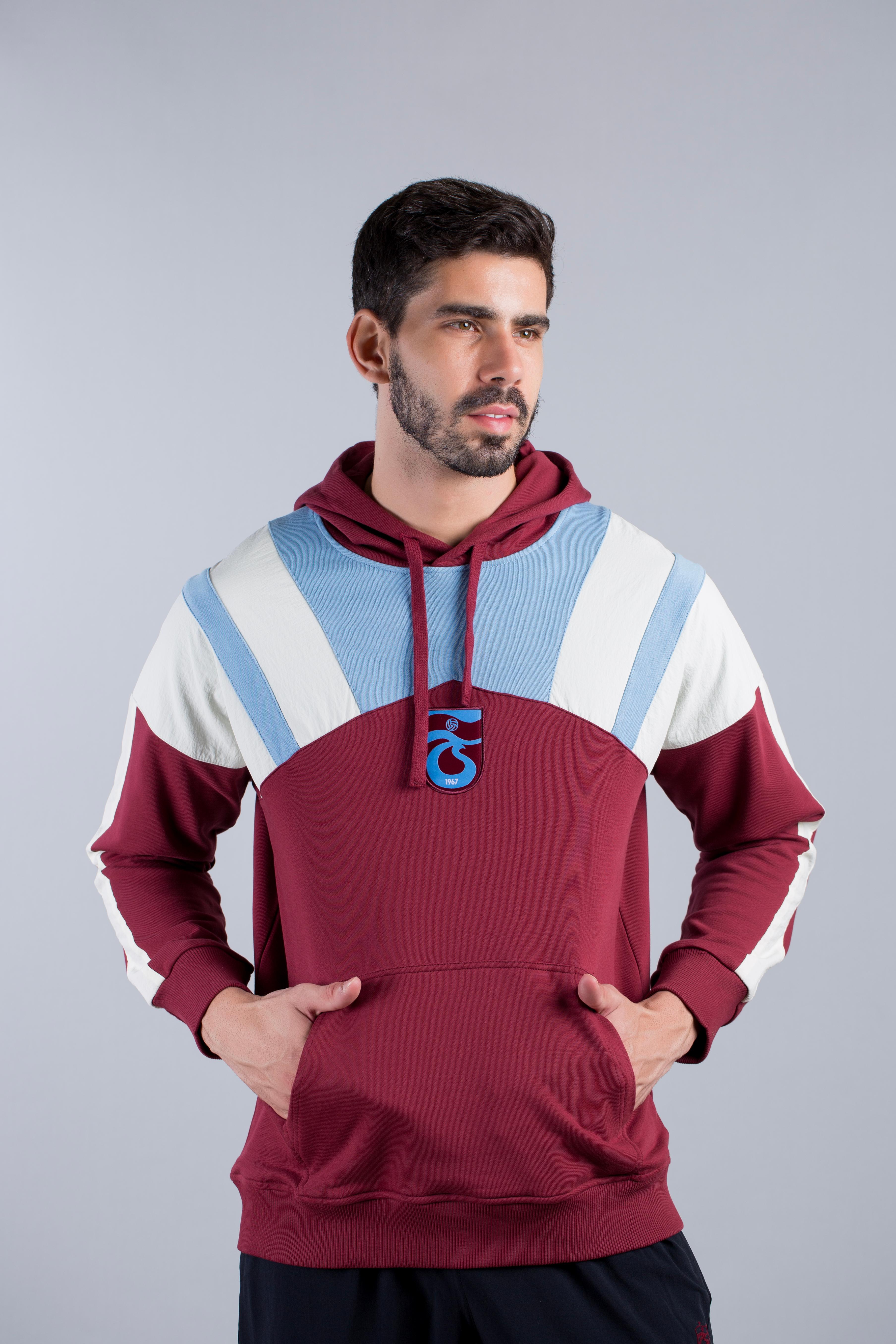 RETRO KAPÜŞONLU SWEAT