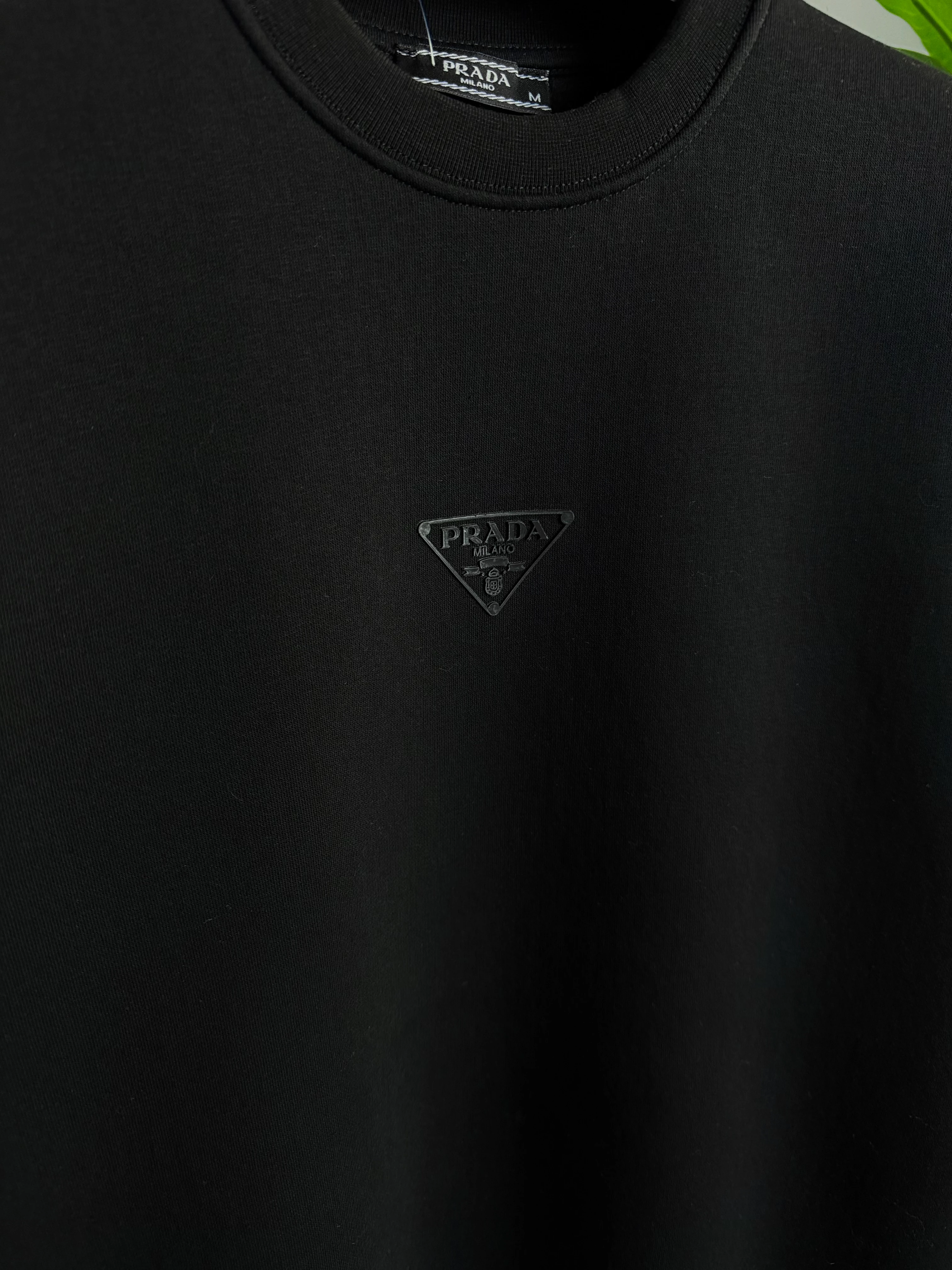 PRD Siyah Enjeksiyon Baskı Üçiplik Şardonlu (Kışlık) Sweat