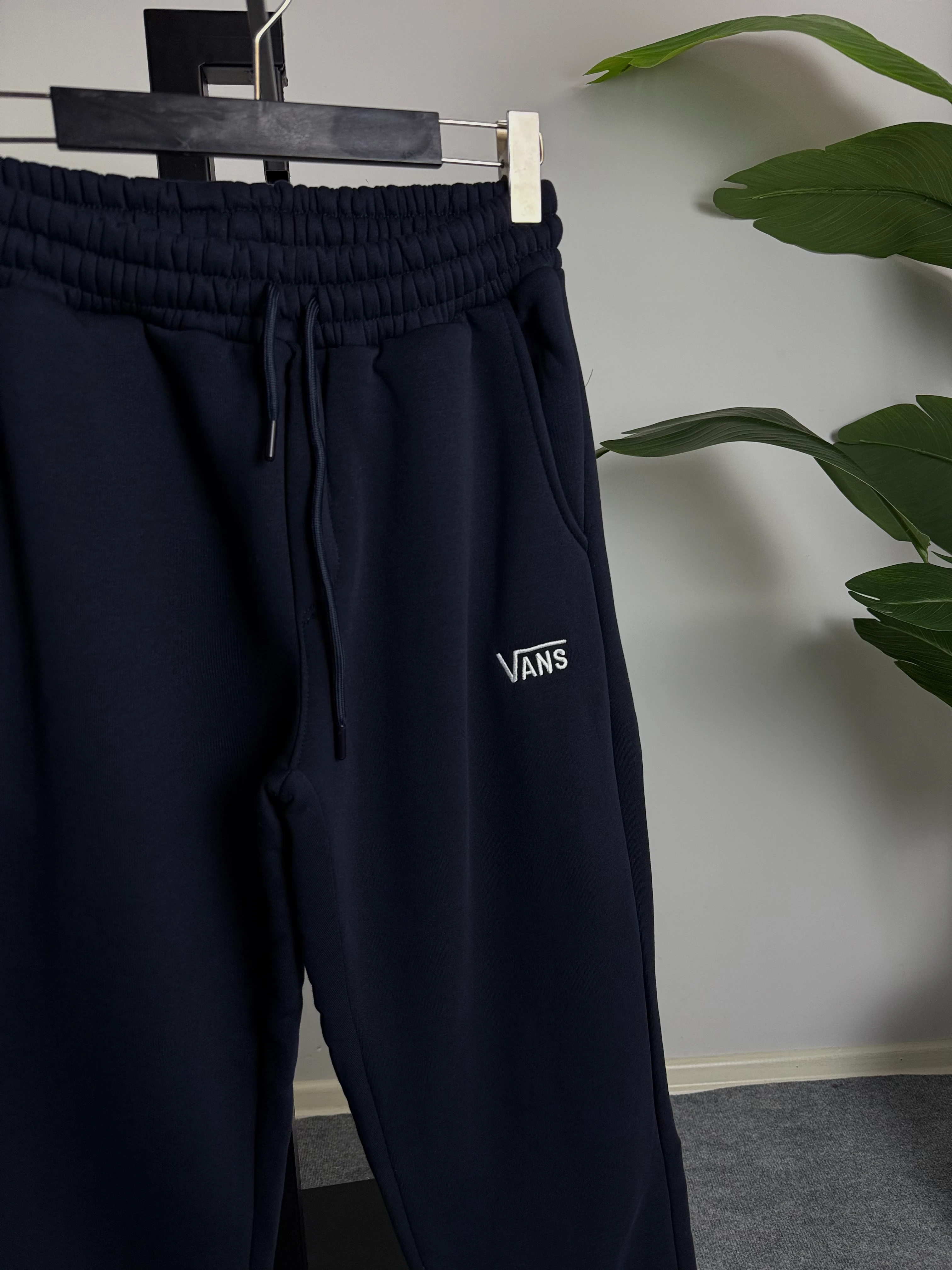 Baggy Eşofman Ayarlanabilir Paça Nakış İşleme Üçiplik Şardonlu