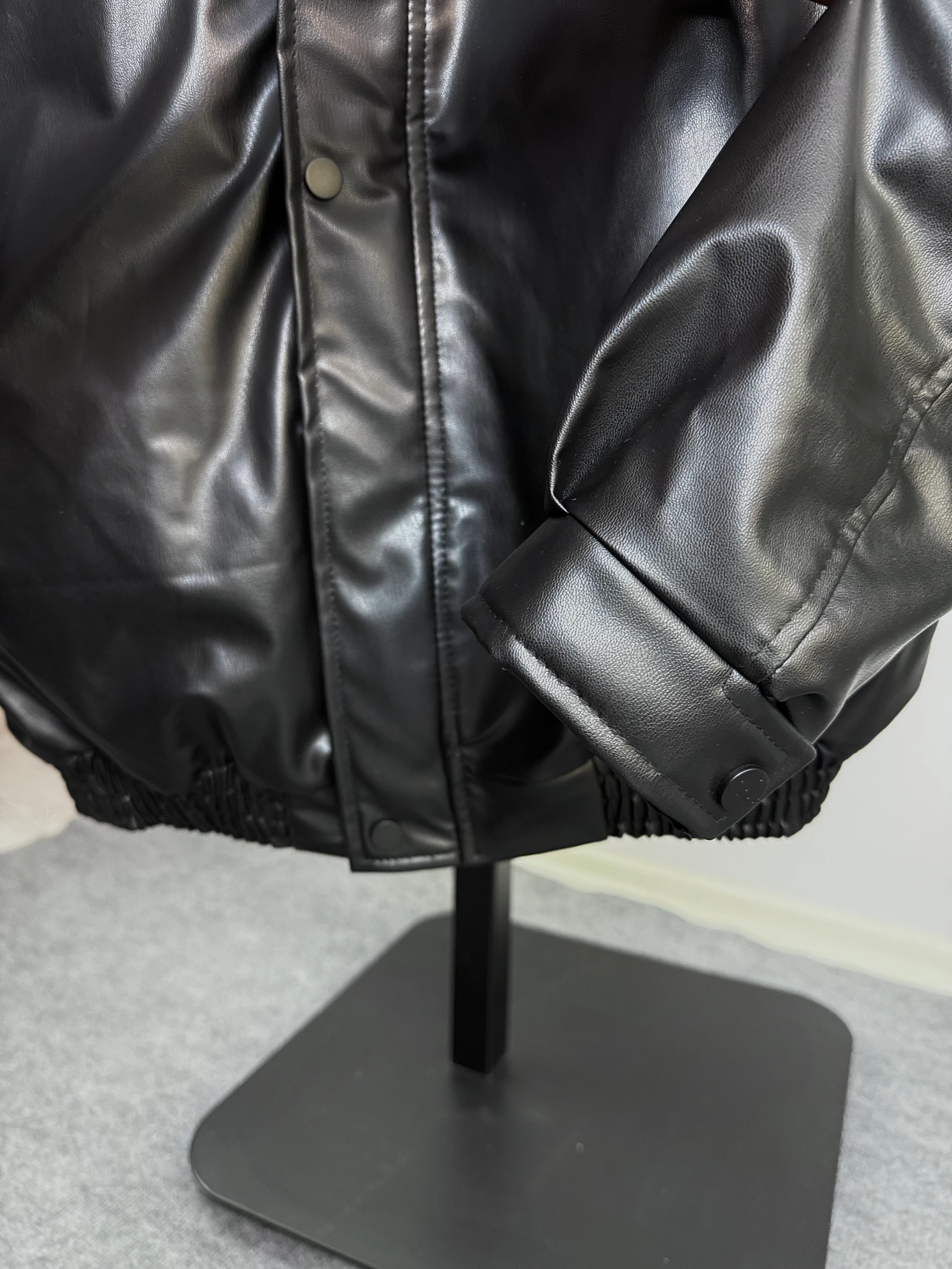 Bomber Kalıp Premium Deri Mont 