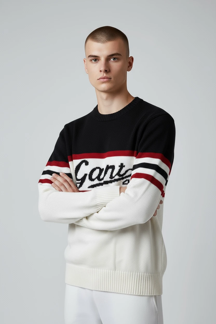 PARÇALI DESEN TRİKO