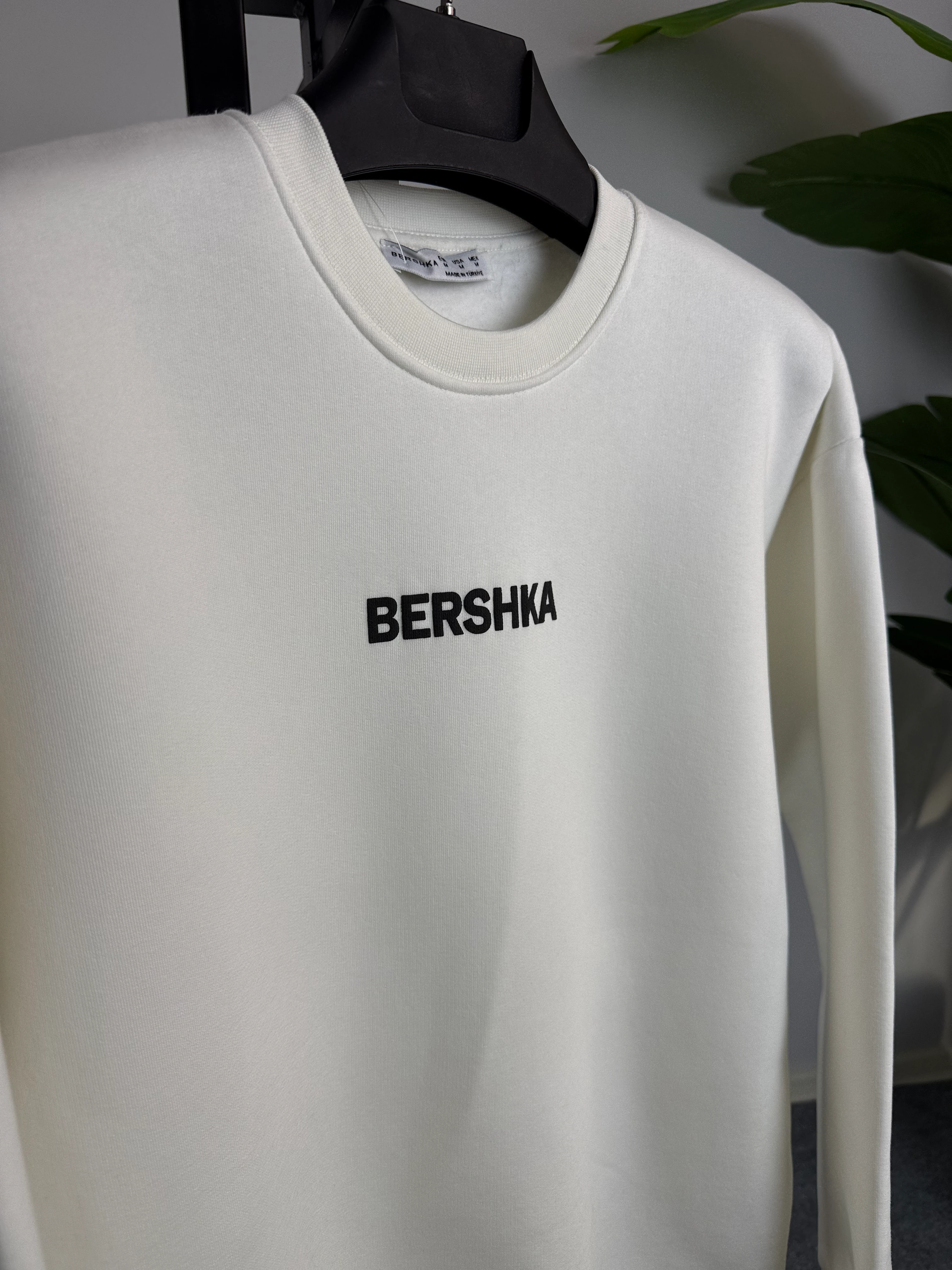 BRSHK Beyaz Üçiplik Şardonlu (Kışlık) Sweat