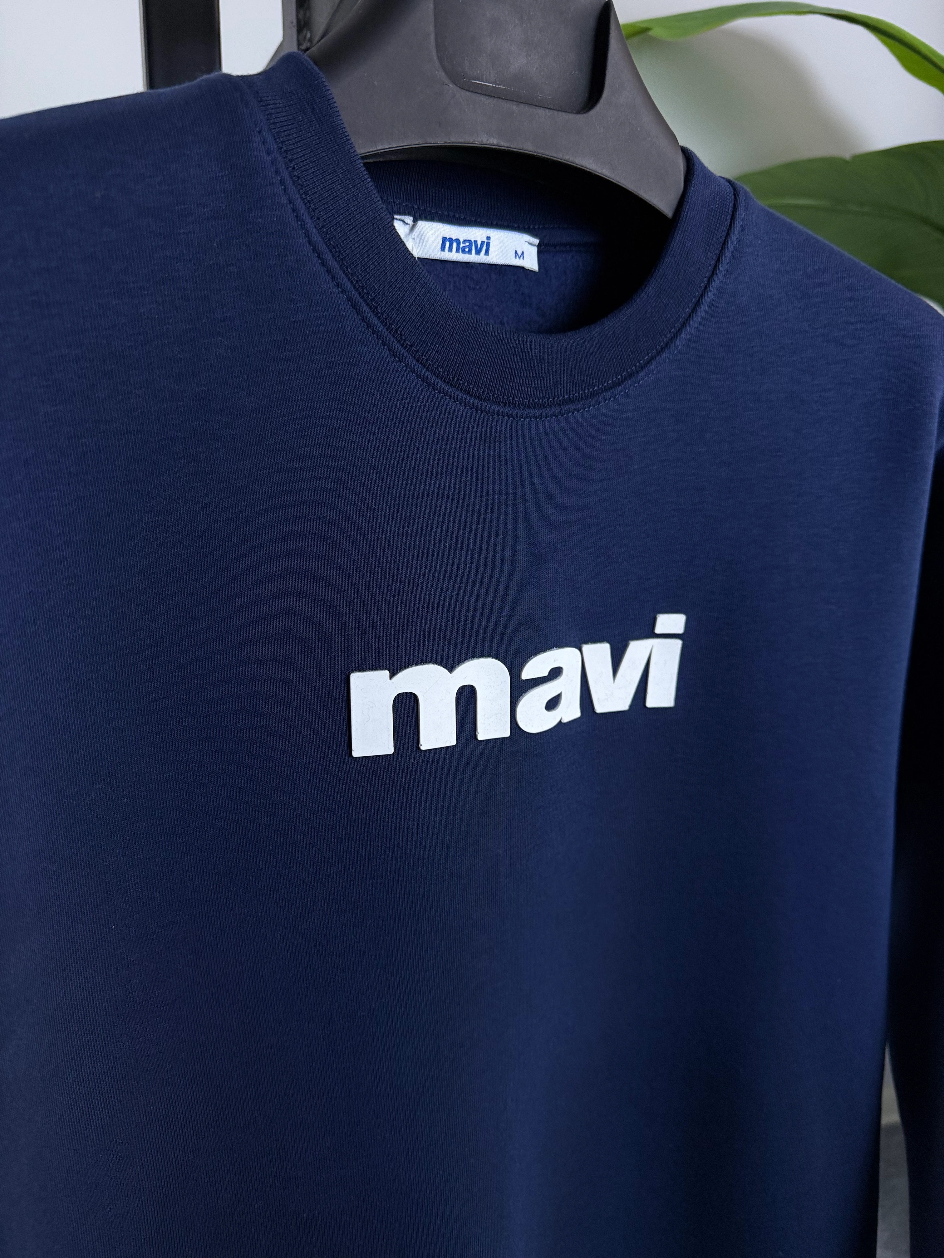 MV Koyu Lacivert Üçiplik Şardonlu (Kışlık) Sweat