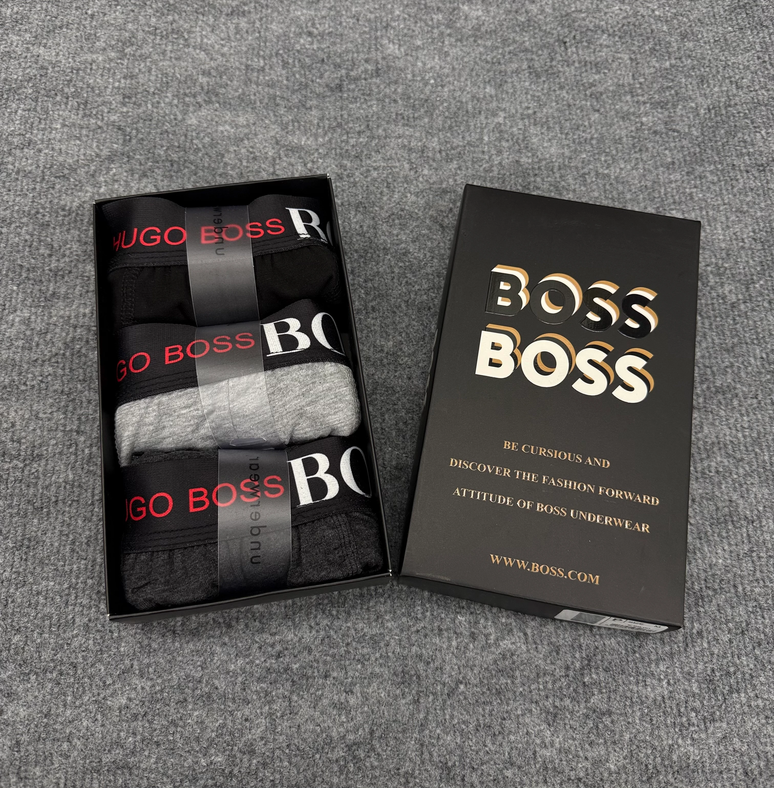 Bos Erkek Boxer 3 Adet Kutulu